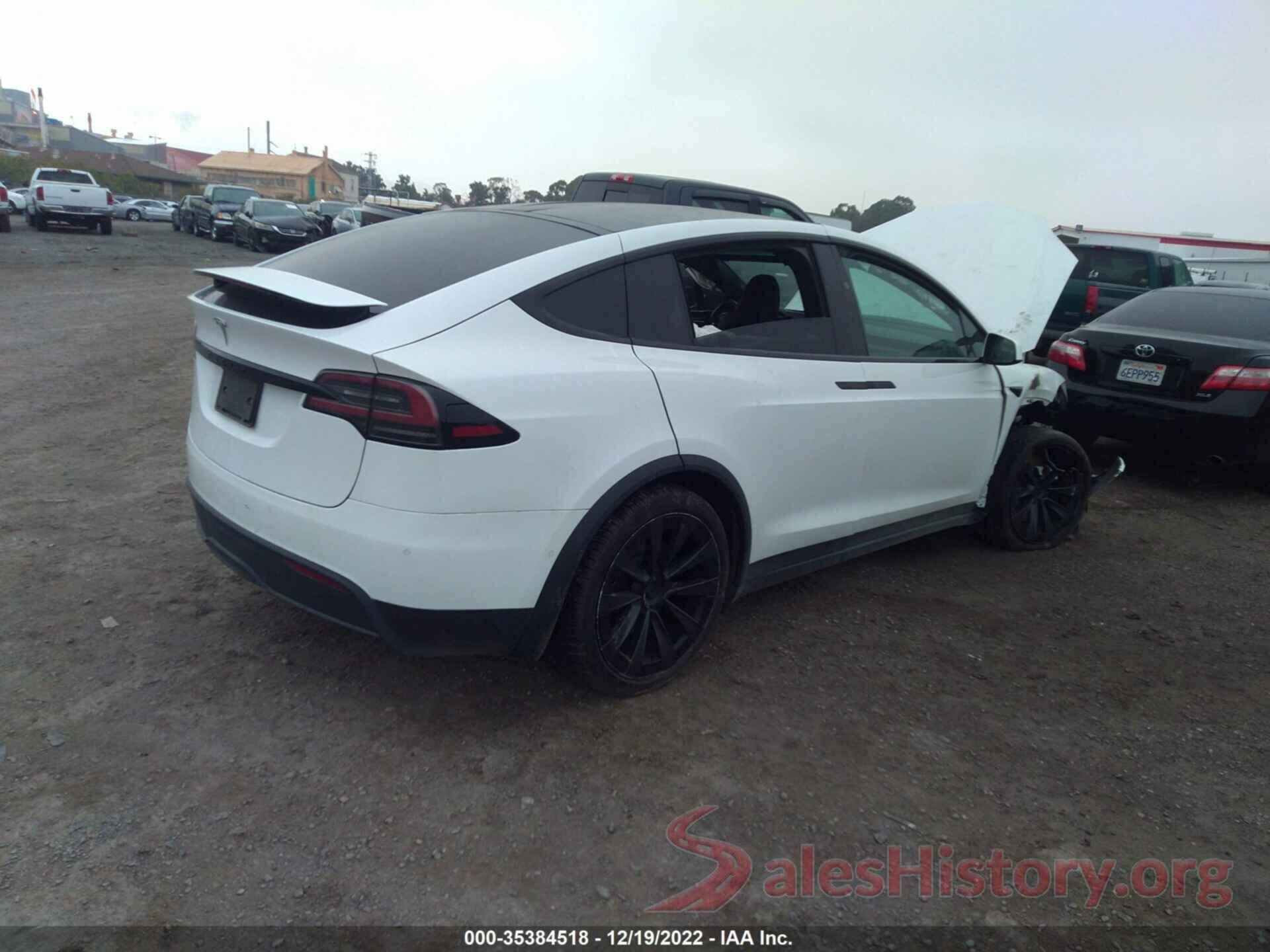 7SAXCAE51NF346330 2022 TESLA MODEL X