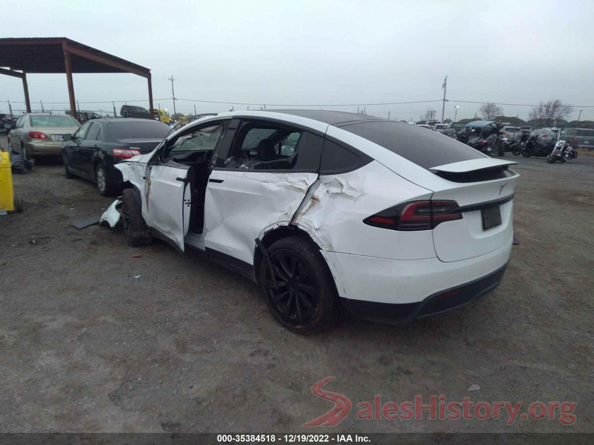 7SAXCAE51NF346330 2022 TESLA MODEL X