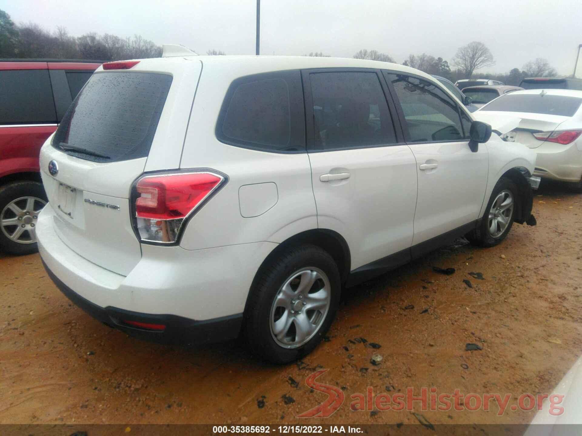 JF2SJAACXJH493453 2018 SUBARU FORESTER