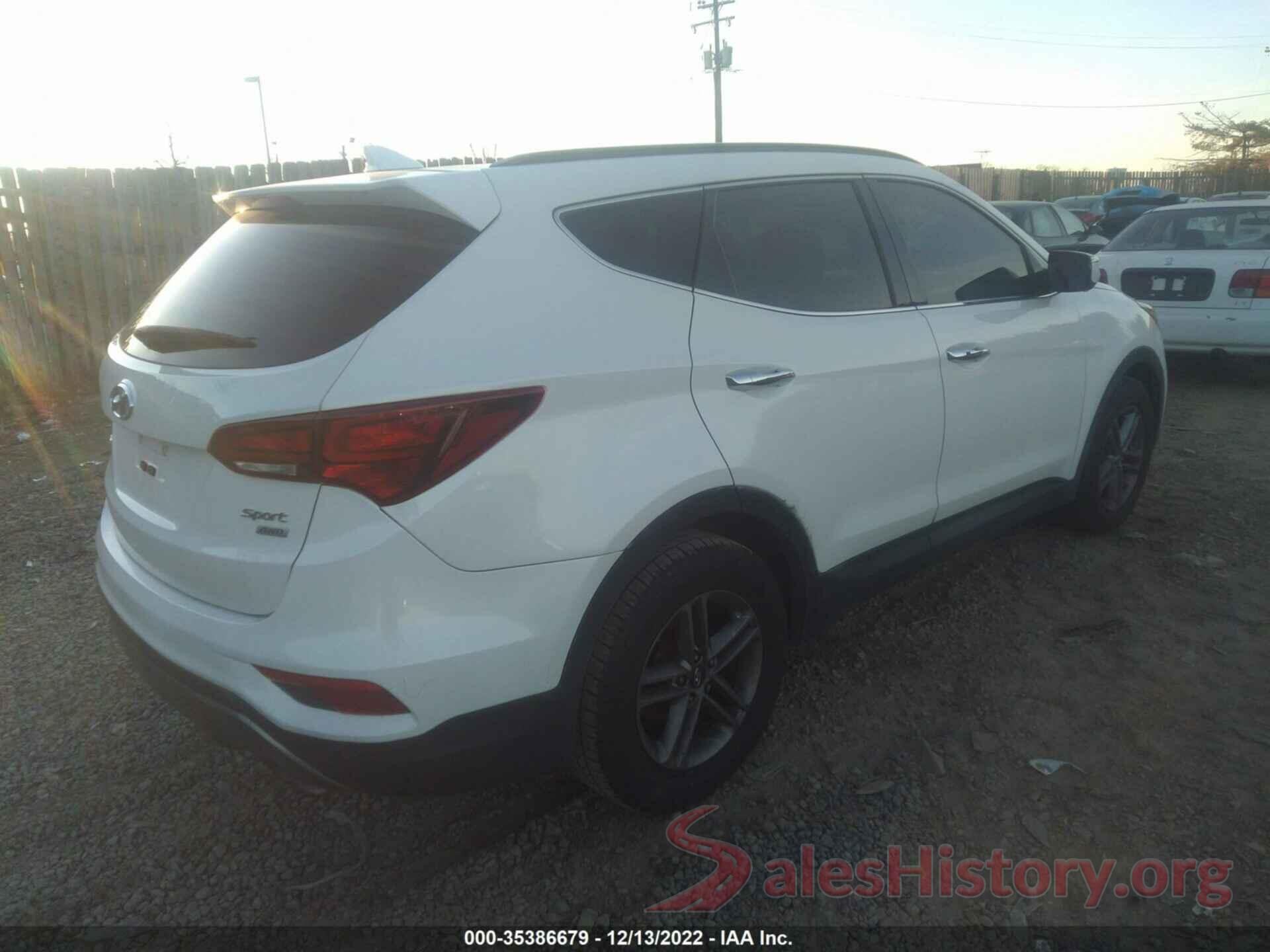 5XYZUDLB3HG390131 2017 HYUNDAI SANTA FE SPORT