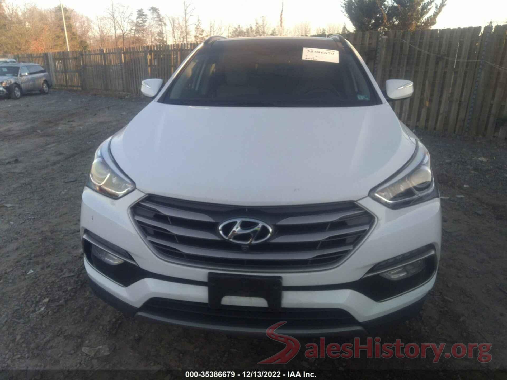 5XYZUDLB3HG390131 2017 HYUNDAI SANTA FE SPORT