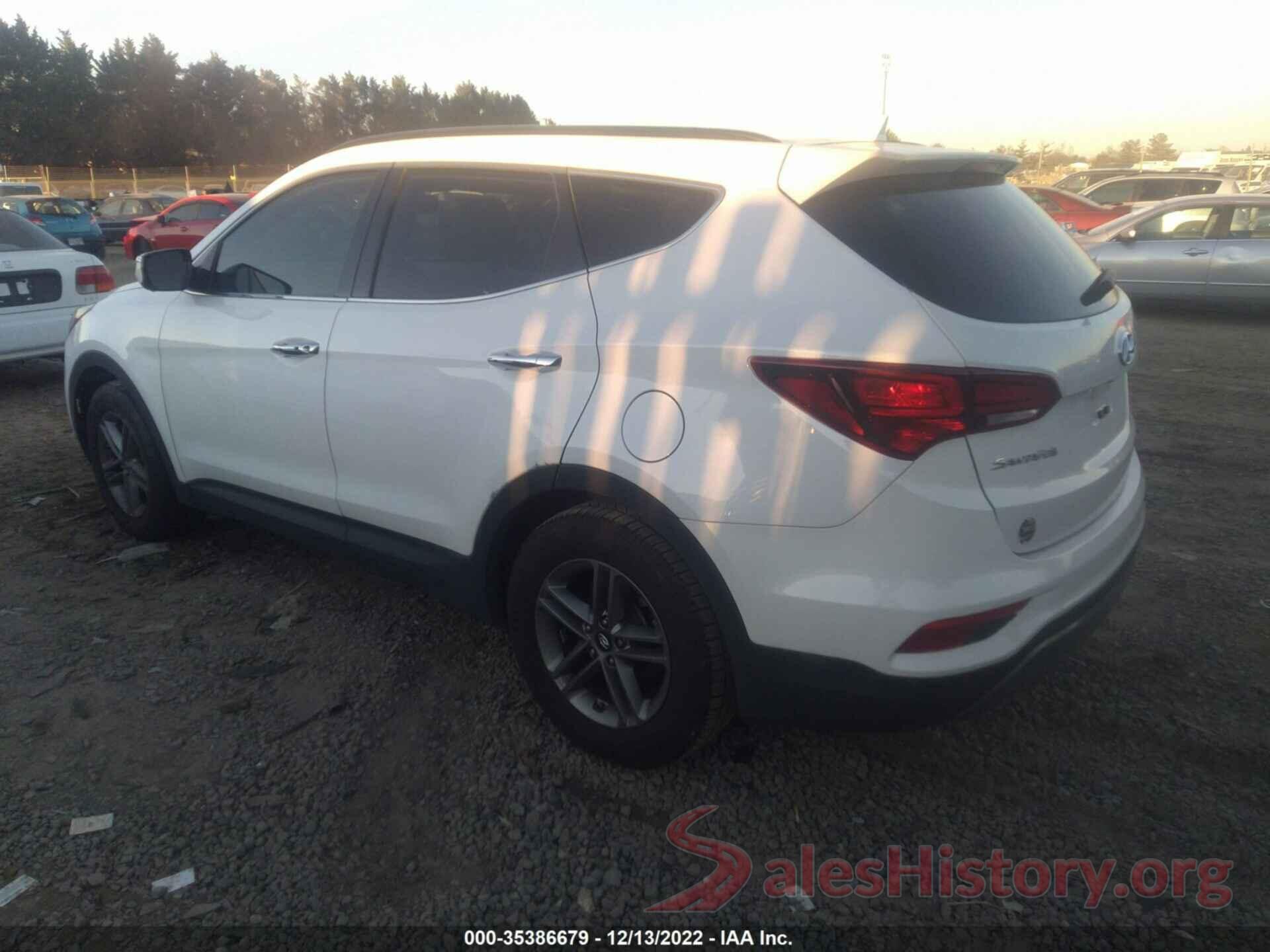 5XYZUDLB3HG390131 2017 HYUNDAI SANTA FE SPORT