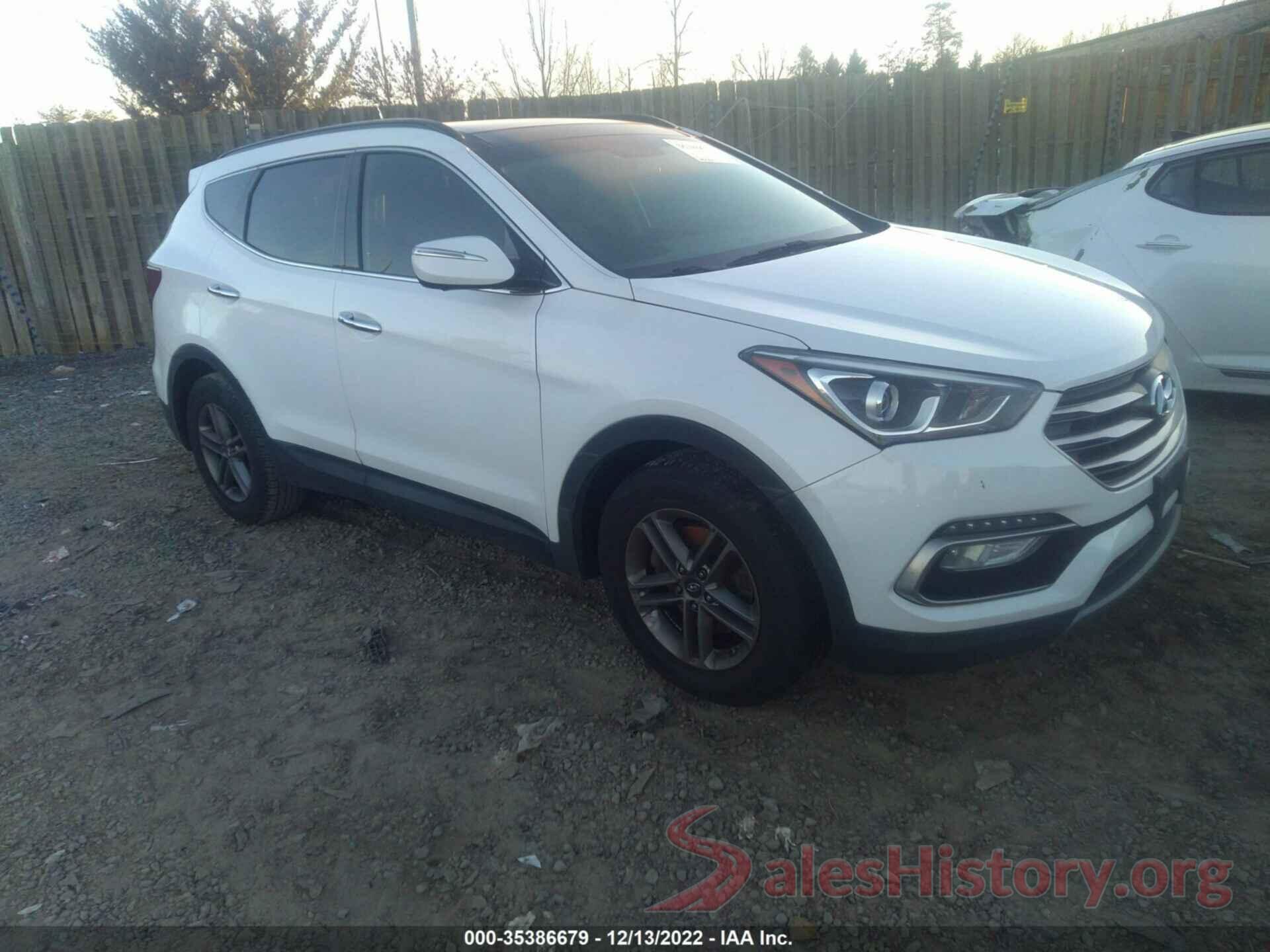 5XYZUDLB3HG390131 2017 HYUNDAI SANTA FE SPORT