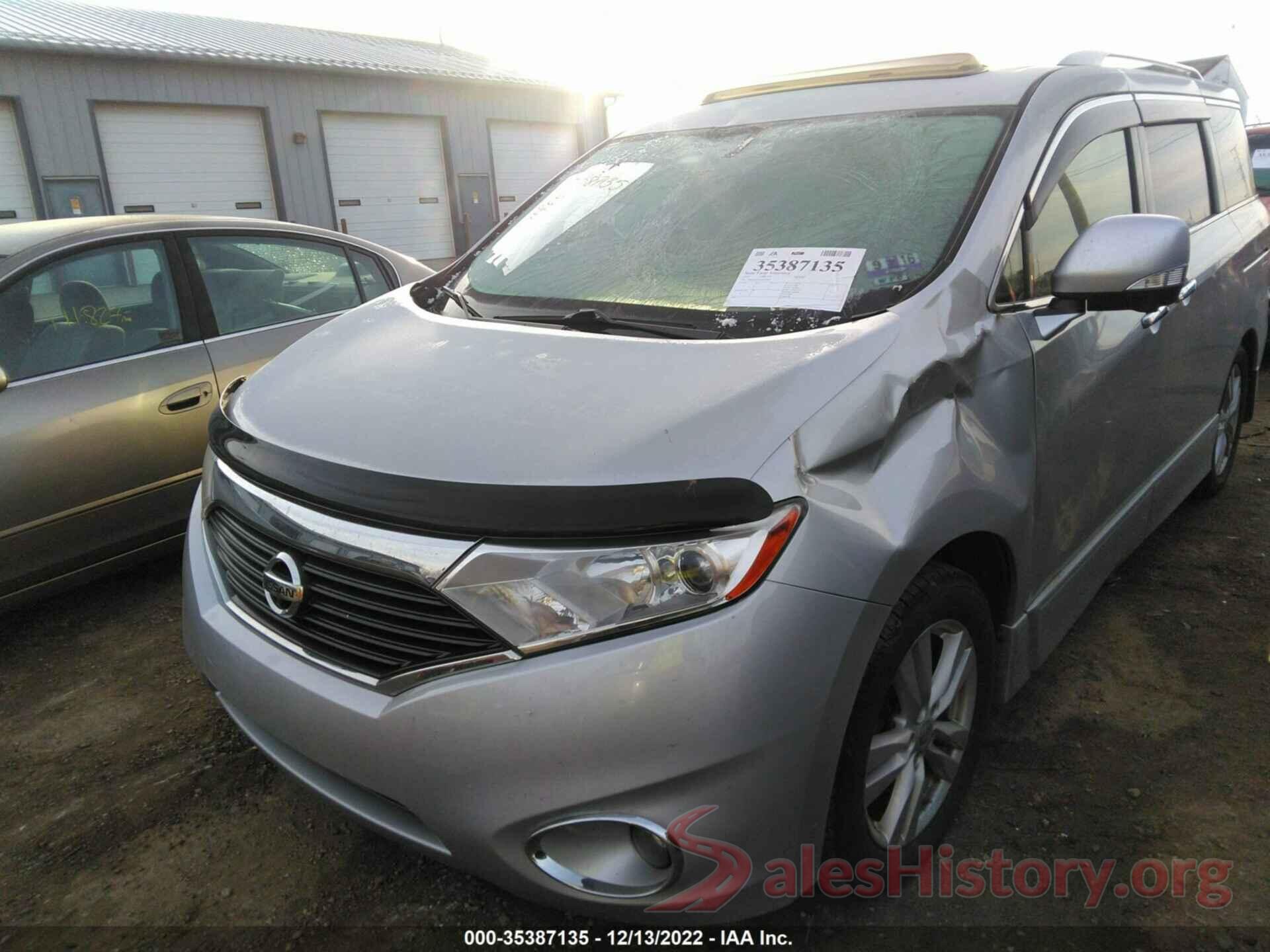 JN8AE2KP5D9069879 2013 NISSAN QUEST