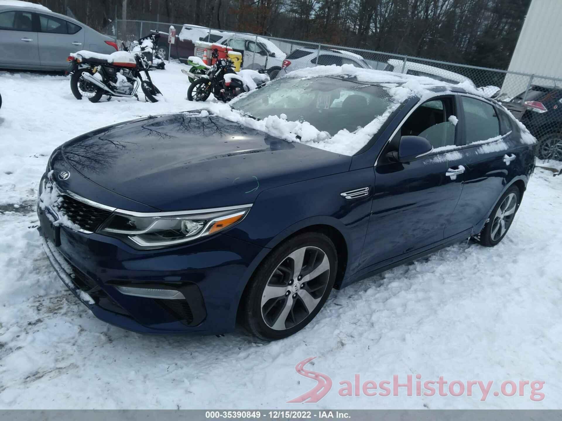 5XXGT4L30KG364780 2019 KIA OPTIMA