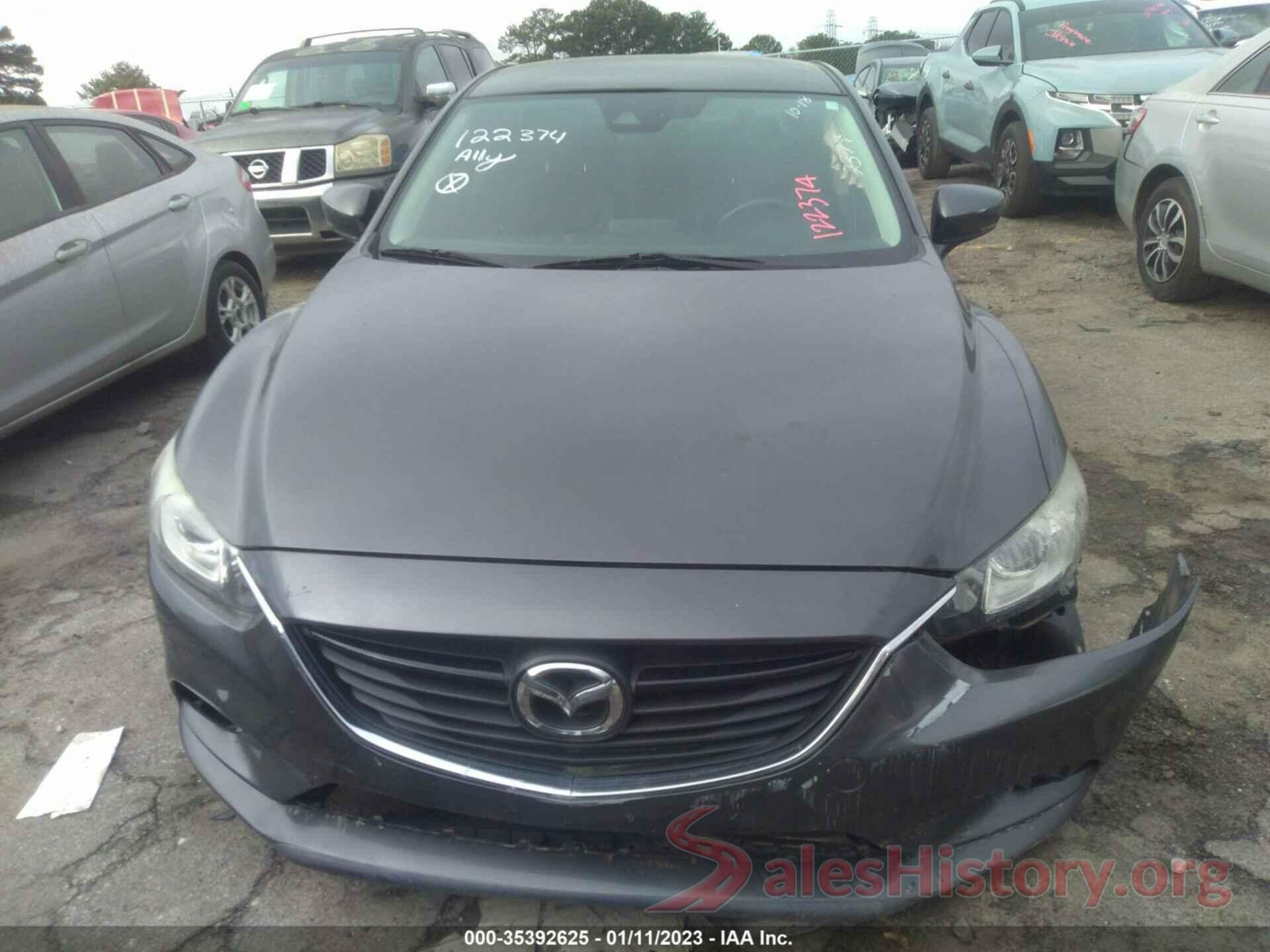 JM1GL1V55H1122374 2017 MAZDA MAZDA6