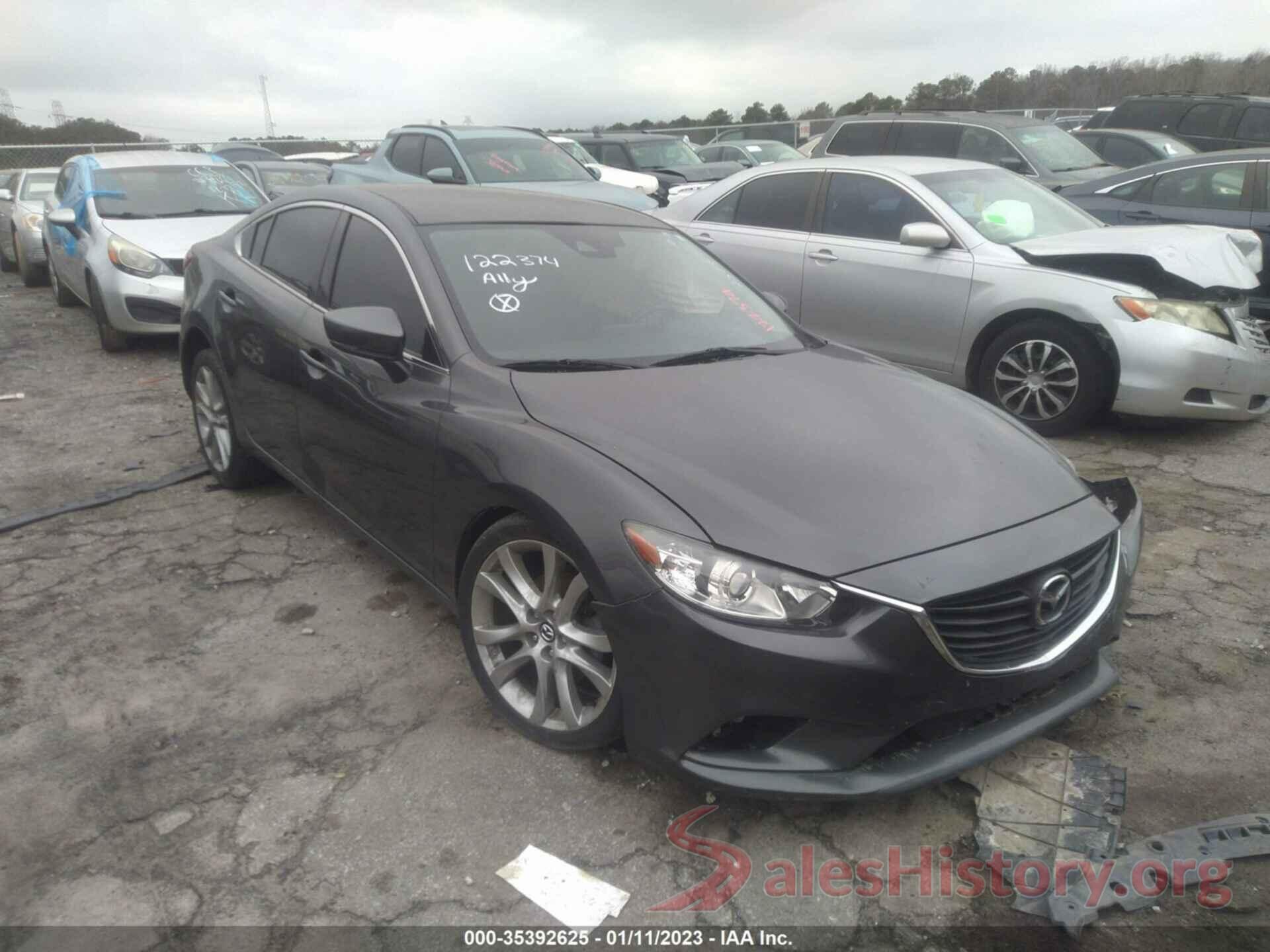 JM1GL1V55H1122374 2017 MAZDA MAZDA6