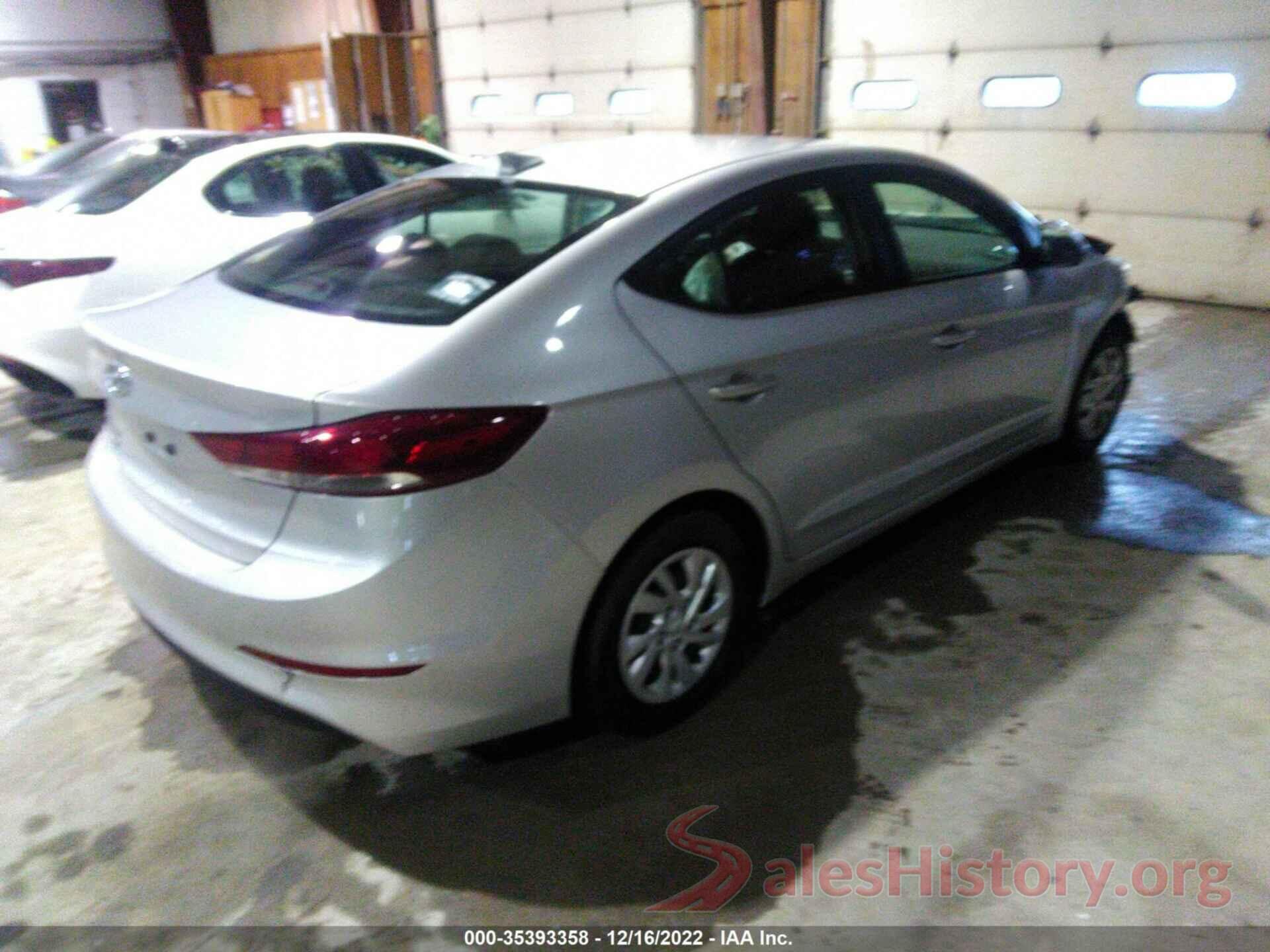 5NPD74LF1JH393306 2018 HYUNDAI ELANTRA