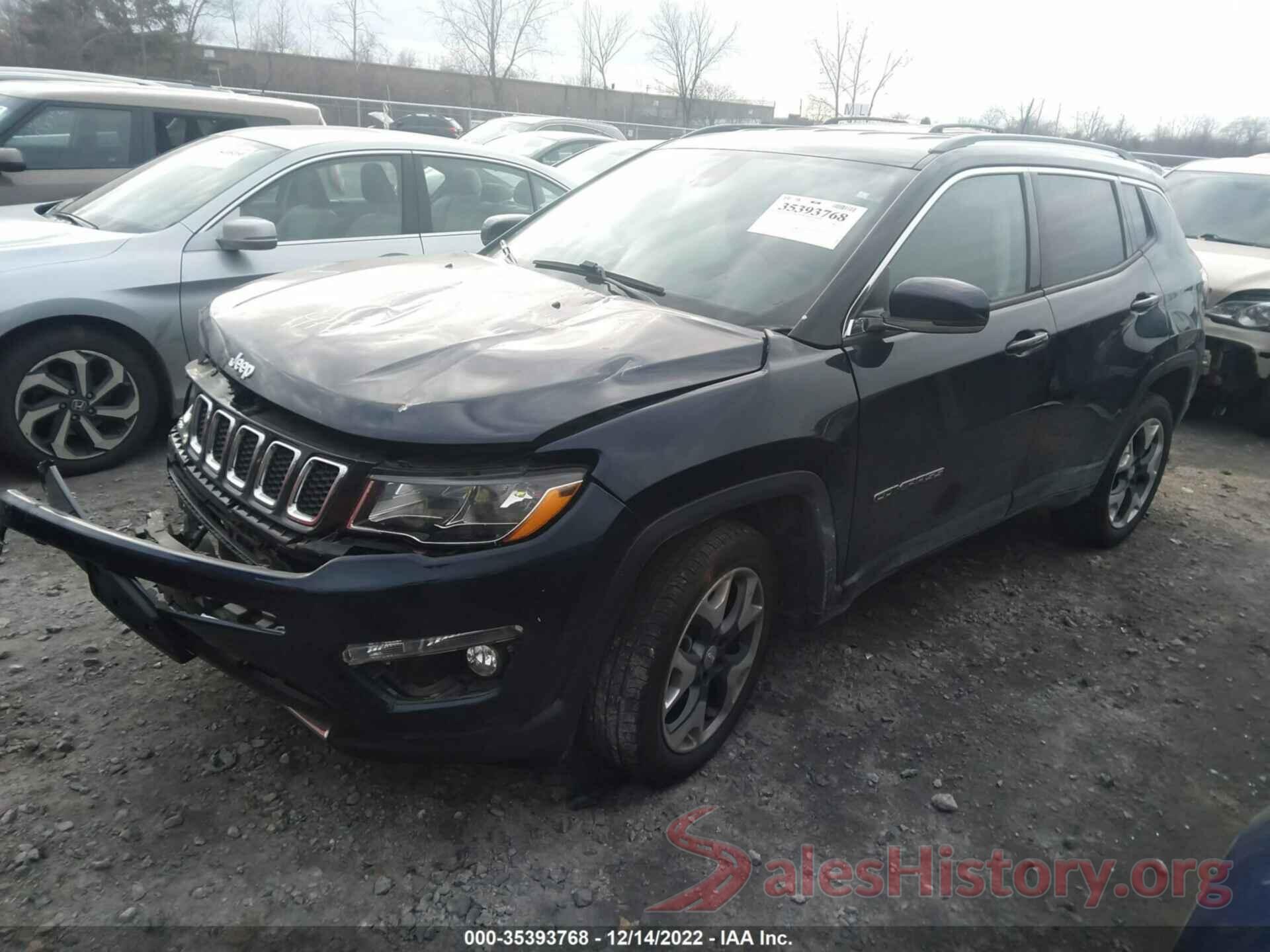 3C4NJDCB4LT256205 2020 JEEP COMPASS