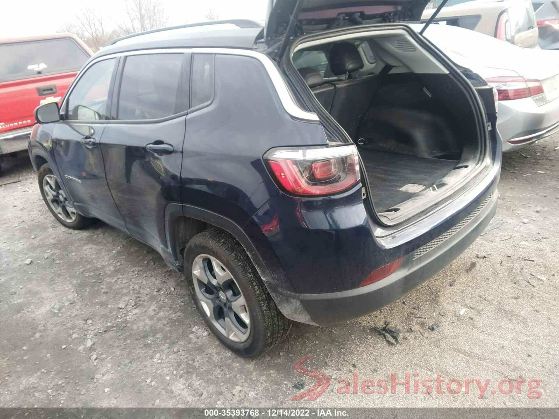 3C4NJDCB4LT256205 2020 JEEP COMPASS