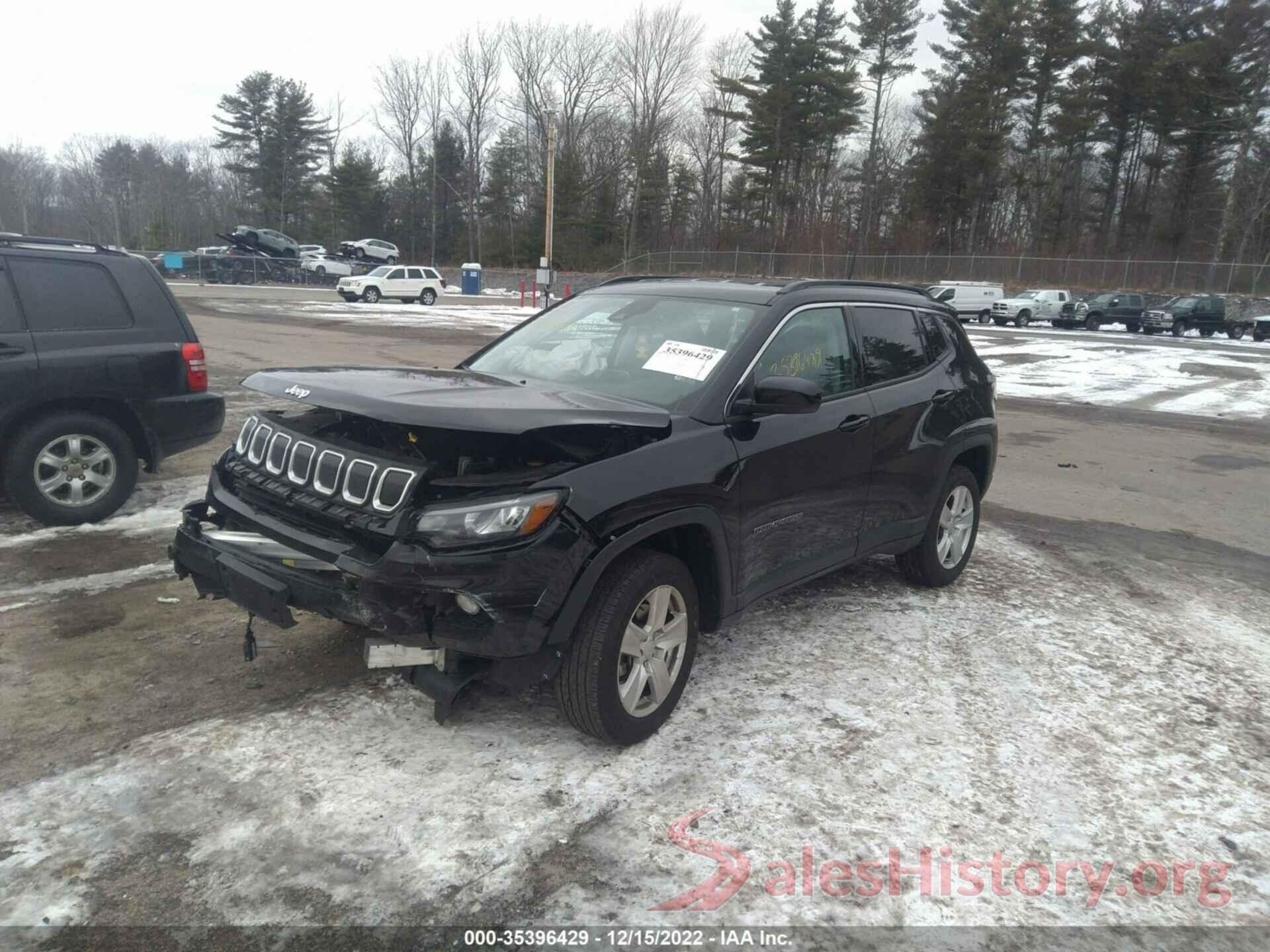 3C4NJDBB6NT128987 2022 JEEP COMPASS