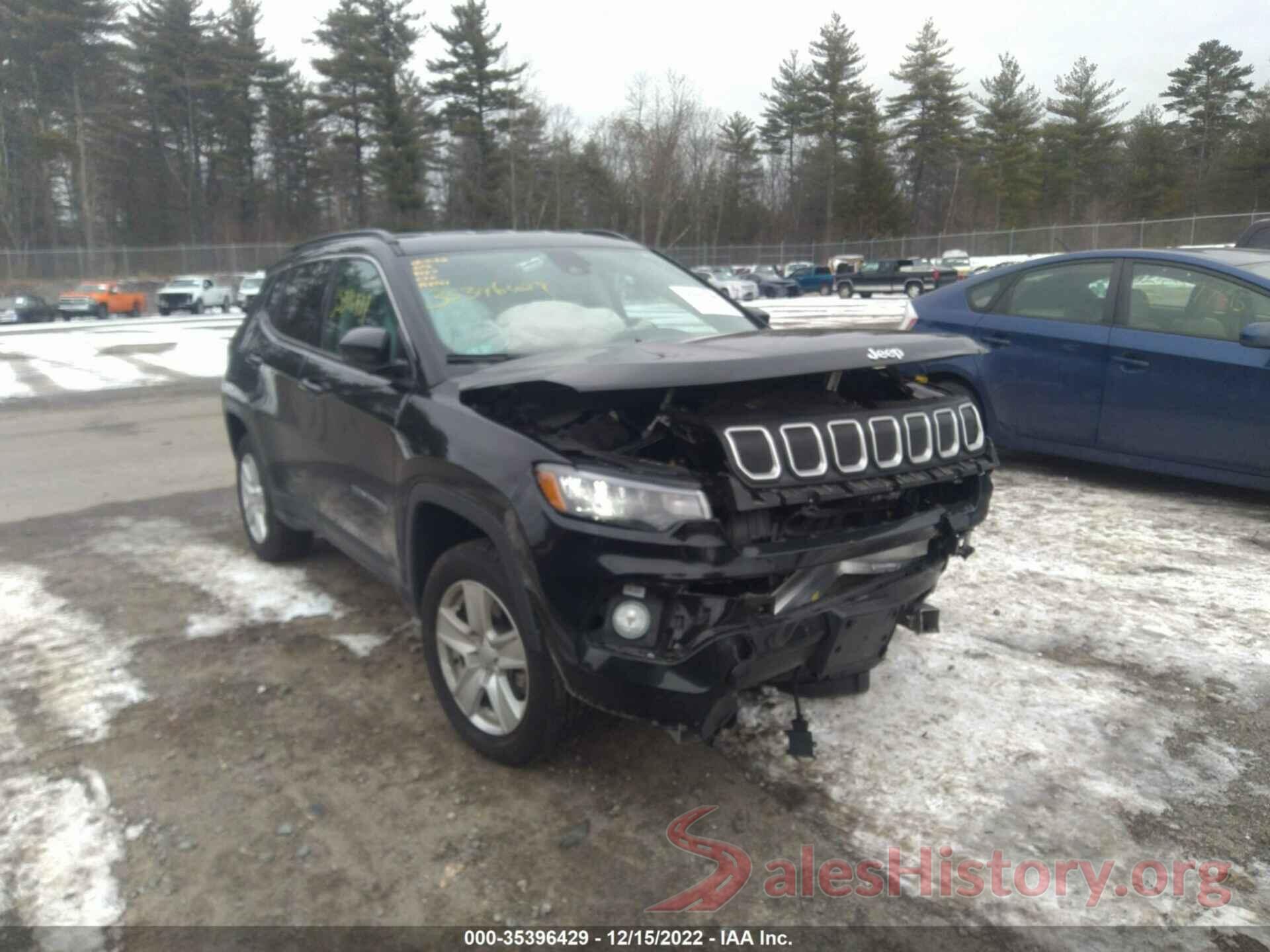 3C4NJDBB6NT128987 2022 JEEP COMPASS