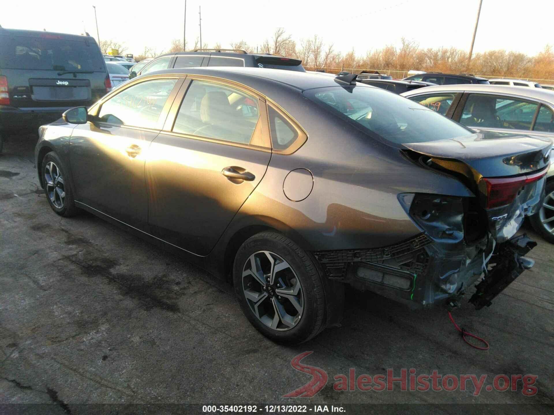 3KPF24ADXLE254856 2020 KIA FORTE