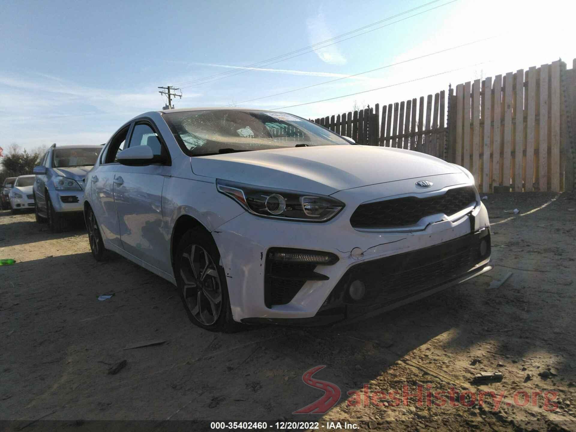 3KPF24AD7LE193529 2020 KIA FORTE