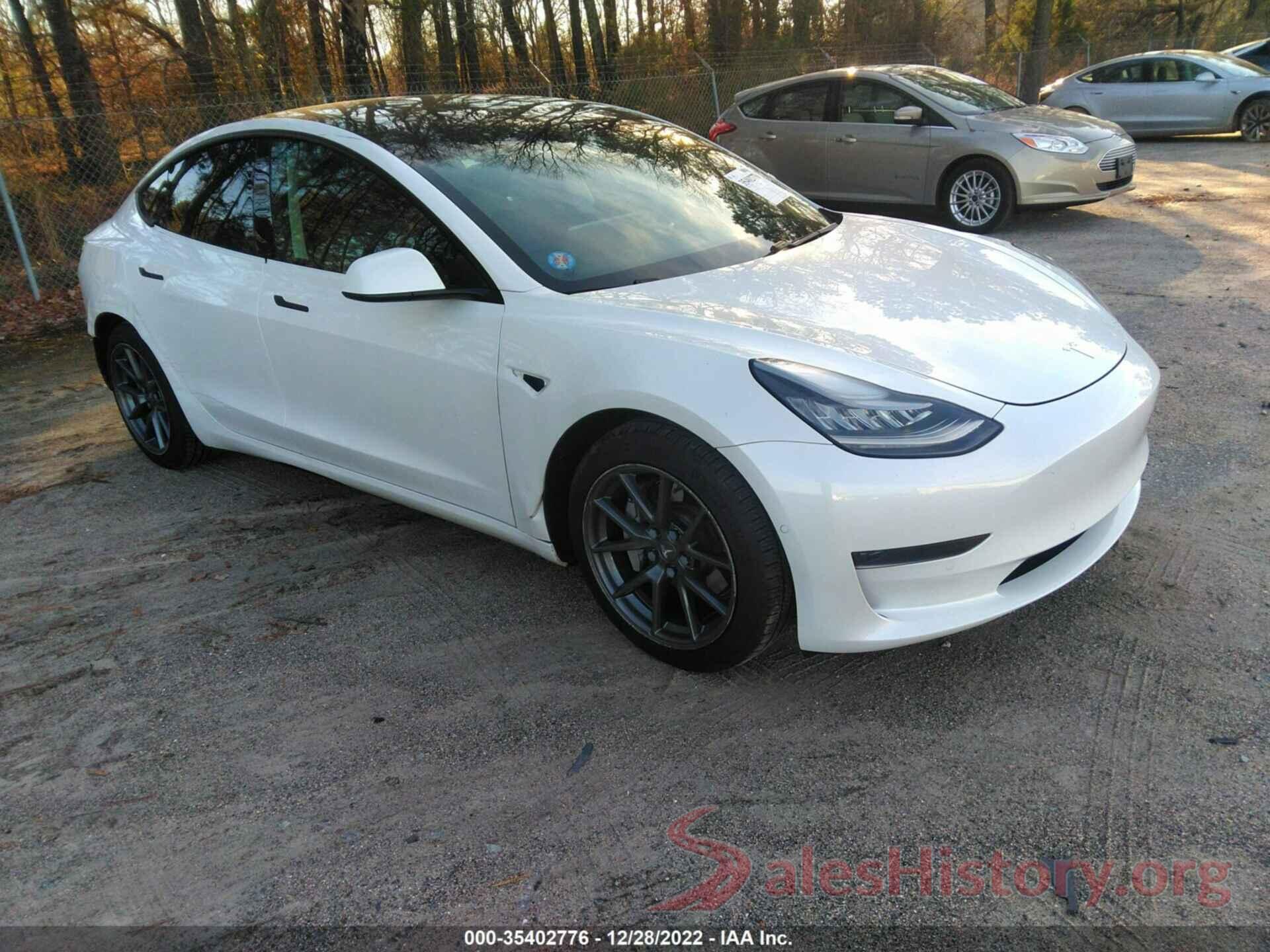 5YJ3E1EA4MF851537 2021 TESLA MODEL 3