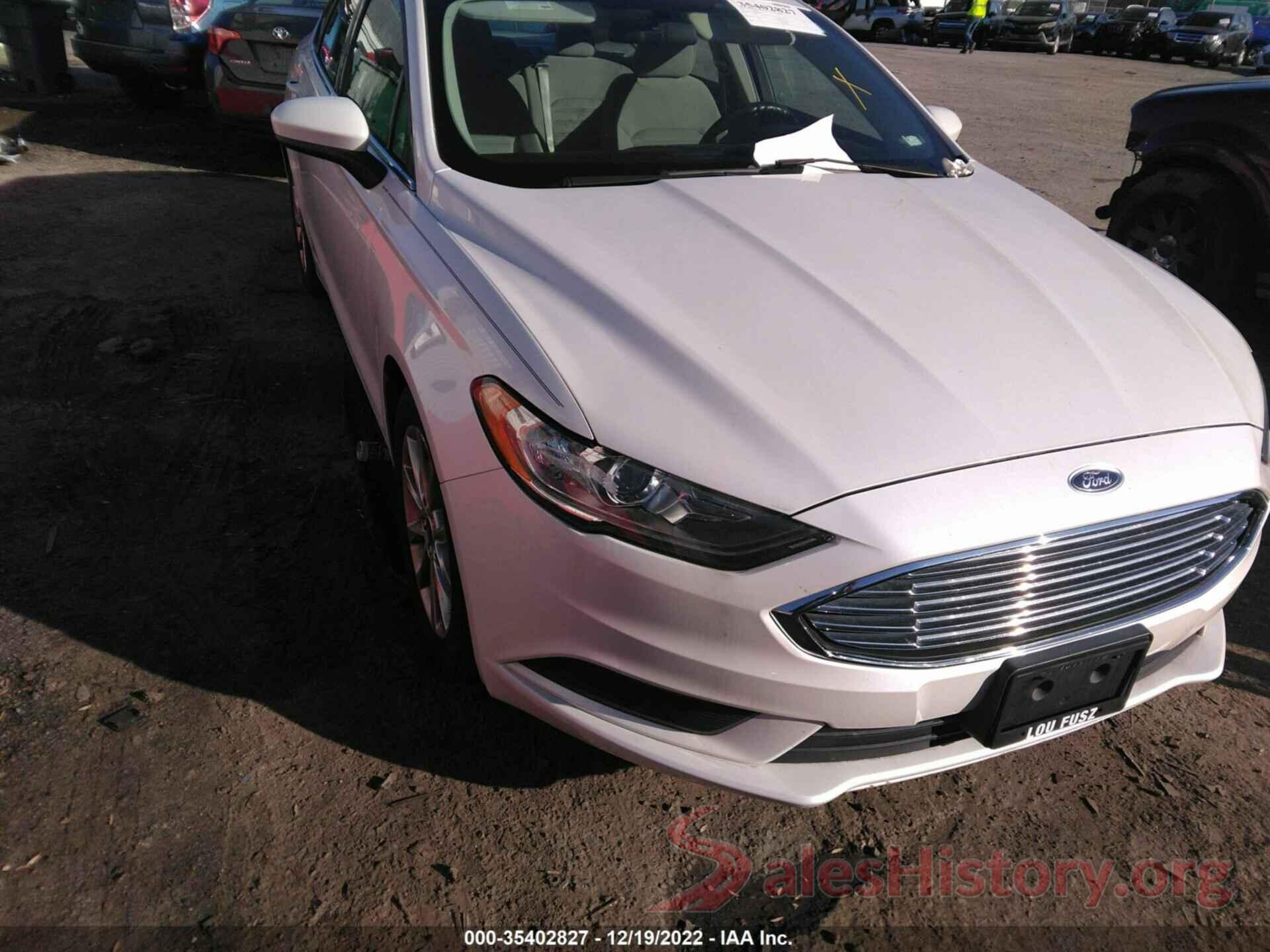 3FA6P0HD6HR349971 2017 FORD FUSION