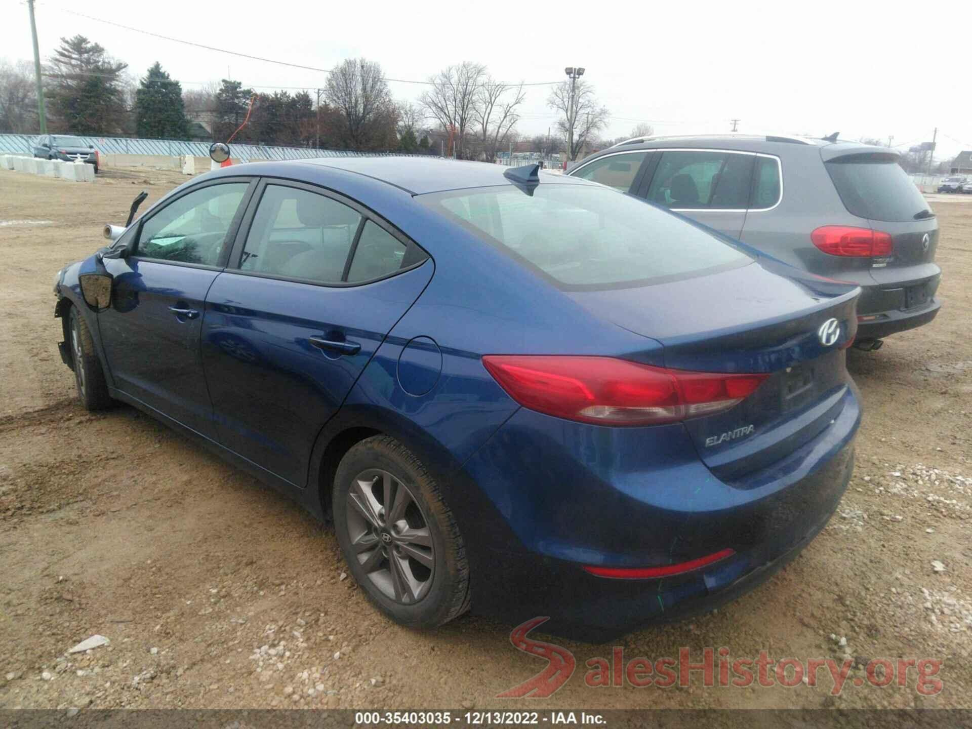 5NPD84LFXHH188767 2017 HYUNDAI ELANTRA