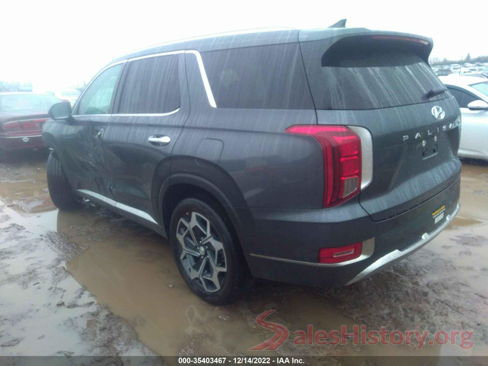 KM8R7DHE4NU390073 2022 HYUNDAI PALISADE