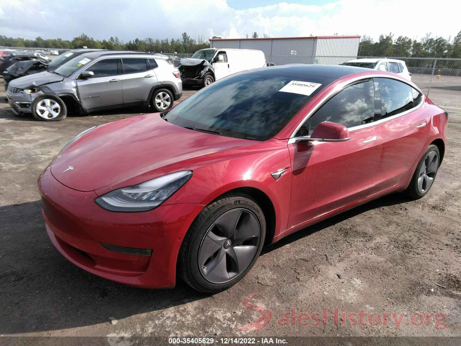 5YJ3E1EB8KF496779 2019 TESLA MODEL 3