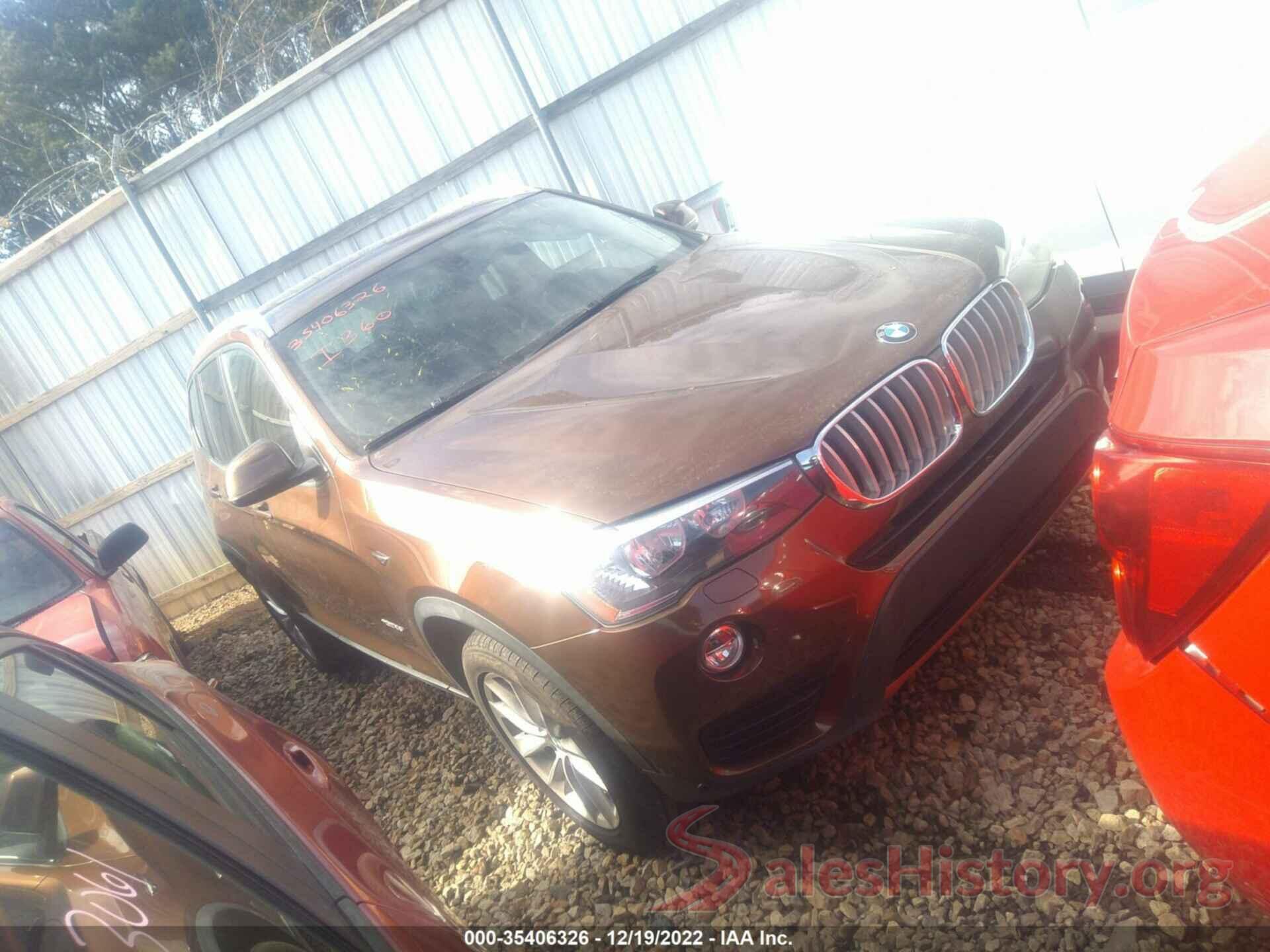 5UXWX9C36H0T21051 2017 BMW X3