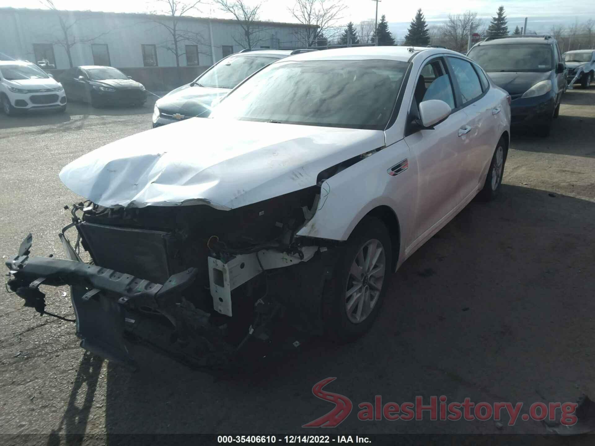 KNAGT4L33J5205879 2018 KIA OPTIMA