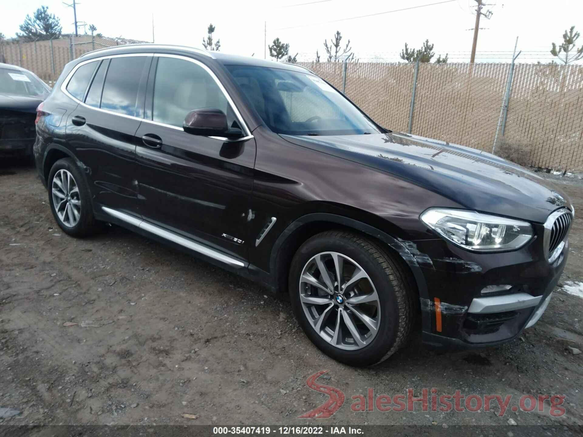 5UXTR9C58JLC75468 2018 BMW X3