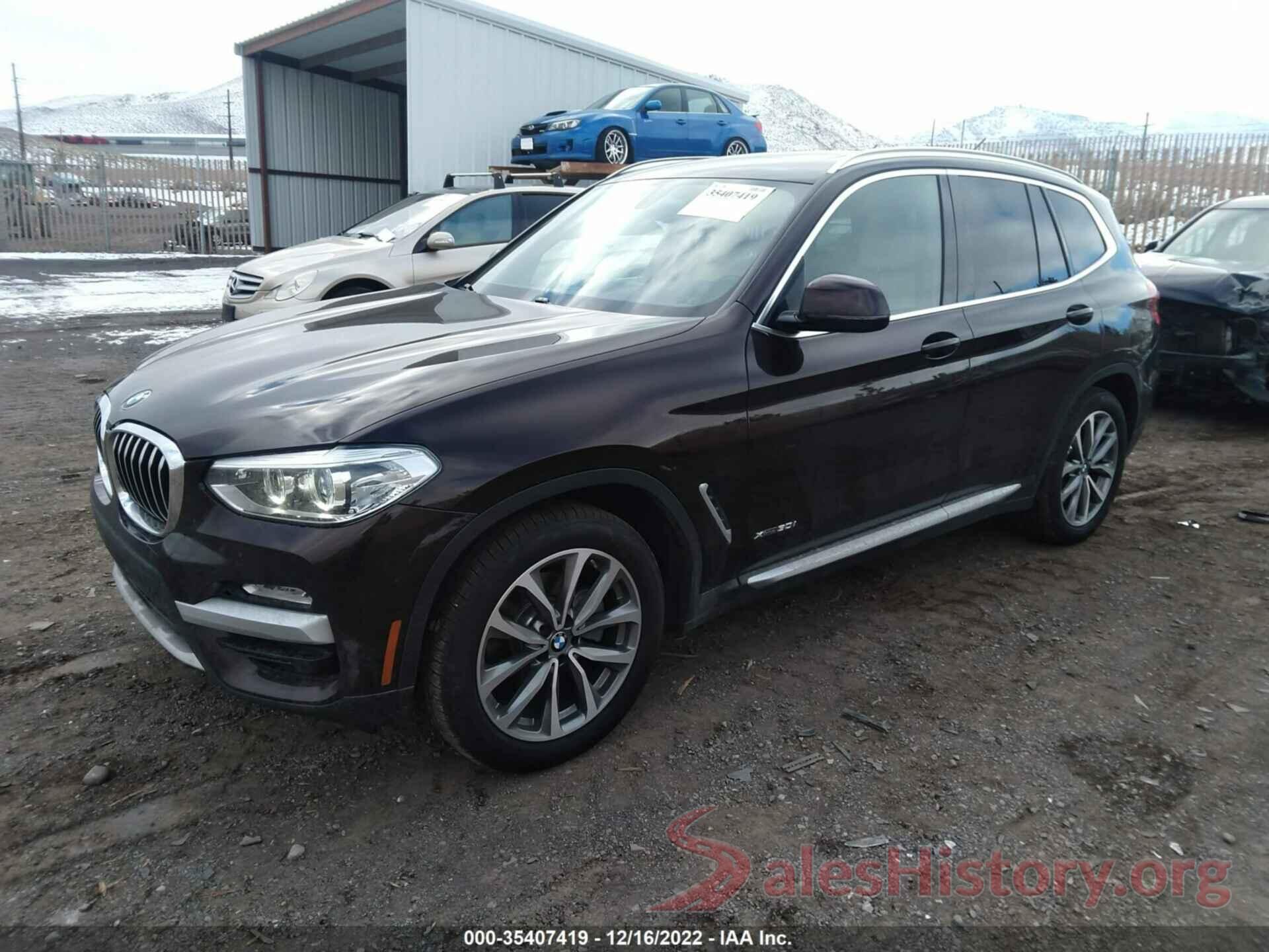 5UXTR9C58JLC75468 2018 BMW X3