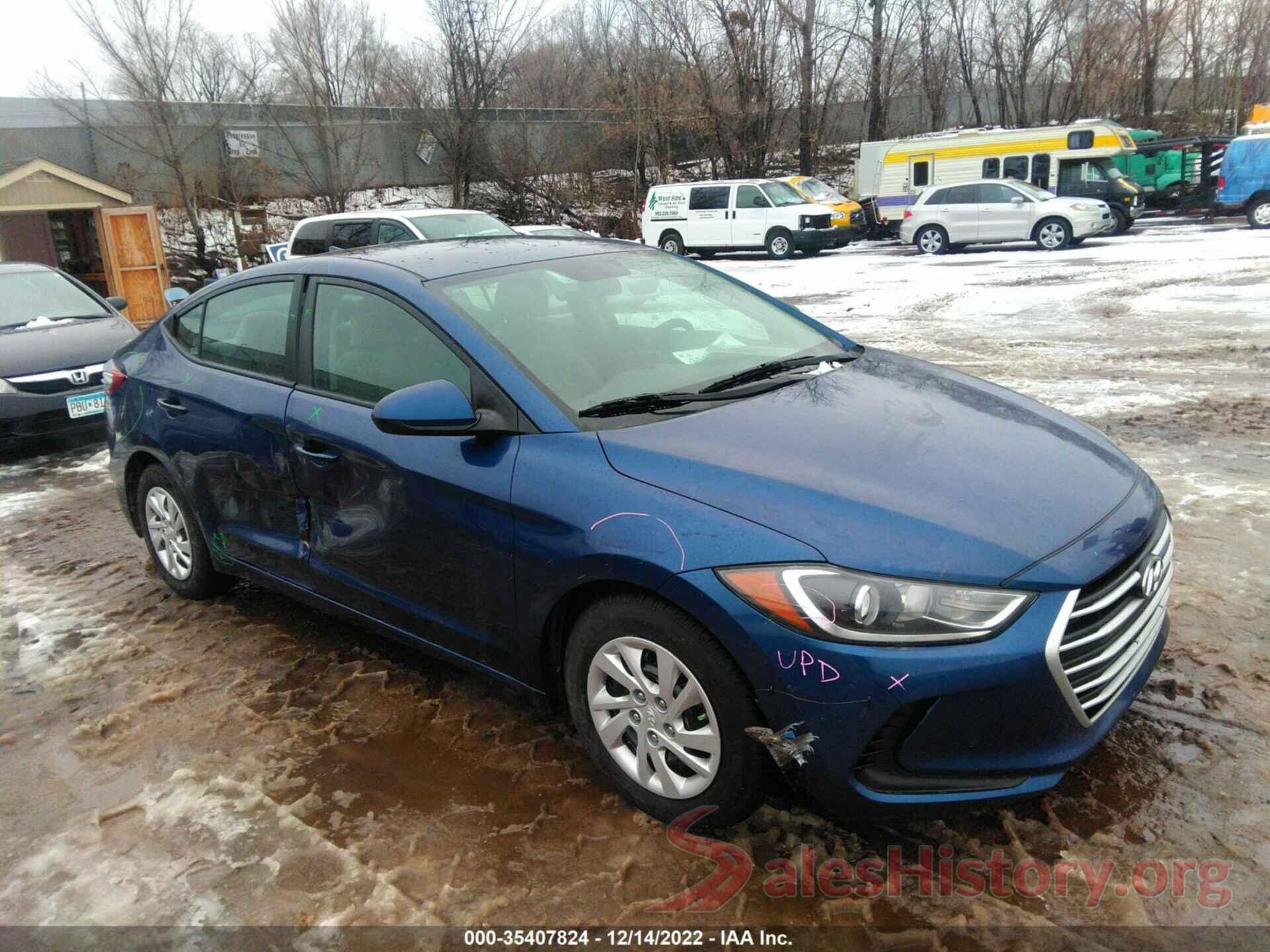 5NPD74LF1HH149939 2017 HYUNDAI ELANTRA