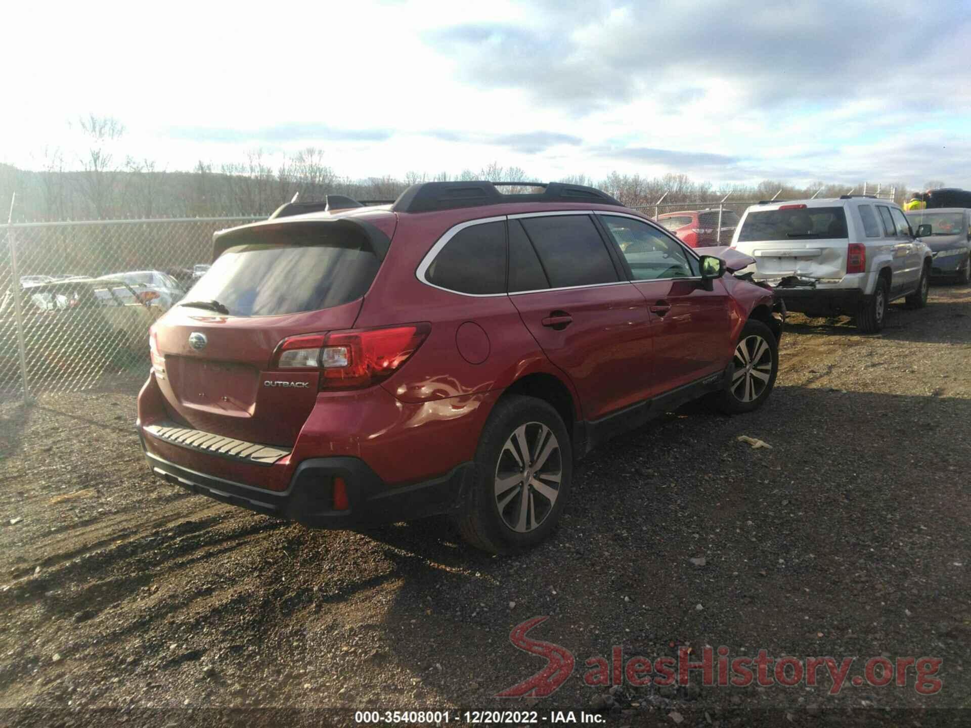 4S4BSAJCXK3251686 2019 SUBARU OUTBACK