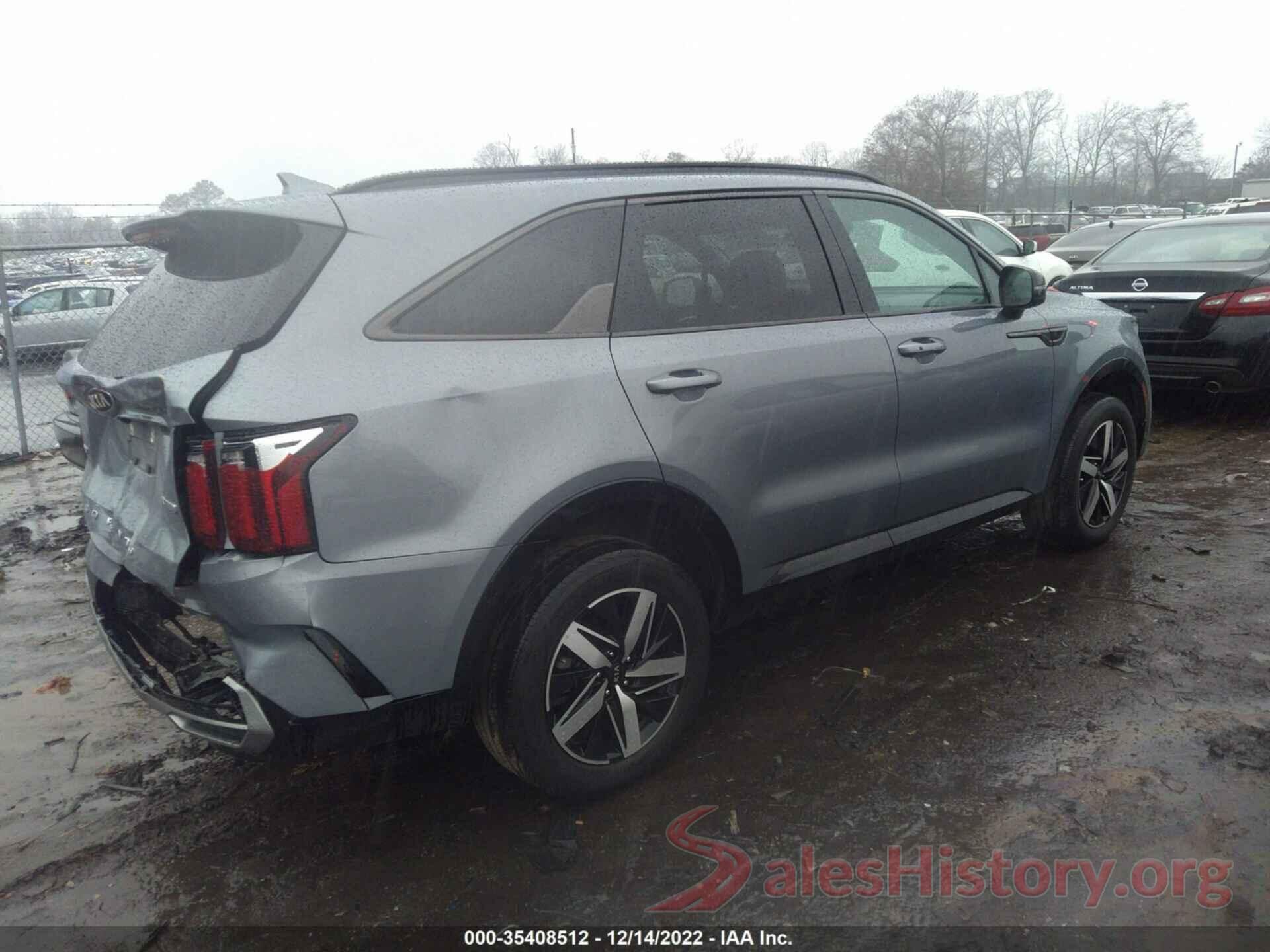 5XYRHDLF4MG028326 2021 KIA SORENTO