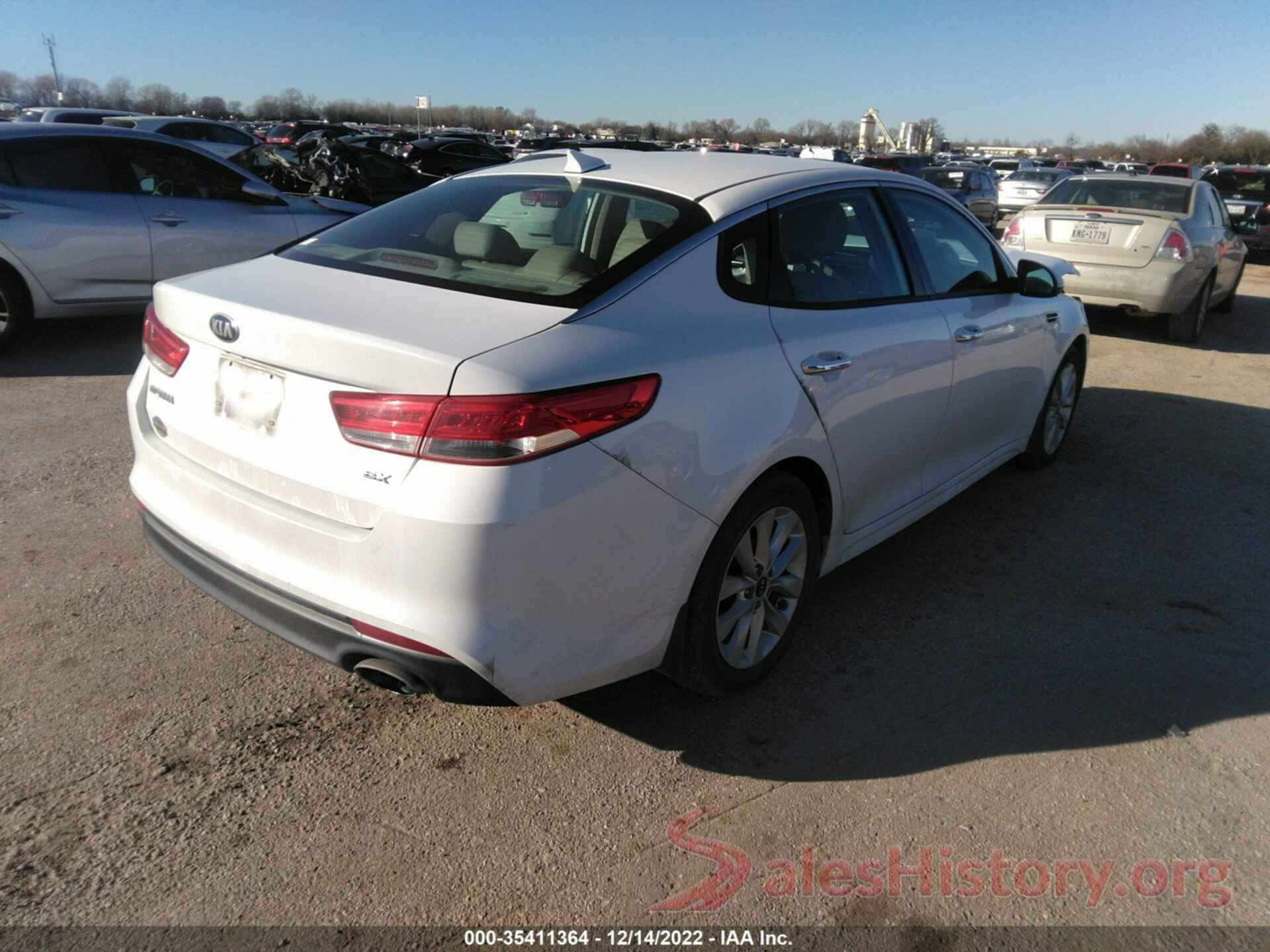 5XXGU4L30HG154251 2017 KIA OPTIMA