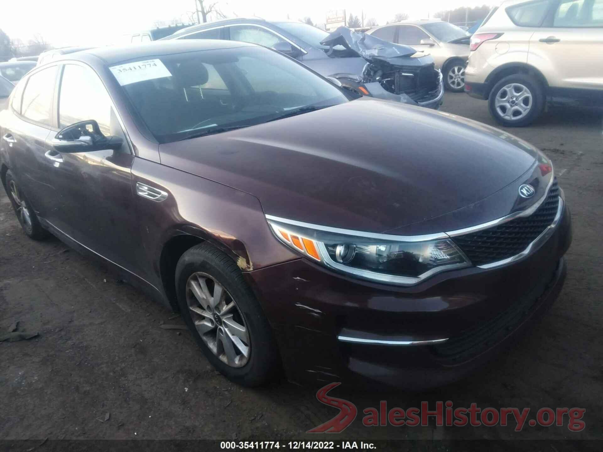 5XXGT4L33JG242459 2018 KIA OPTIMA