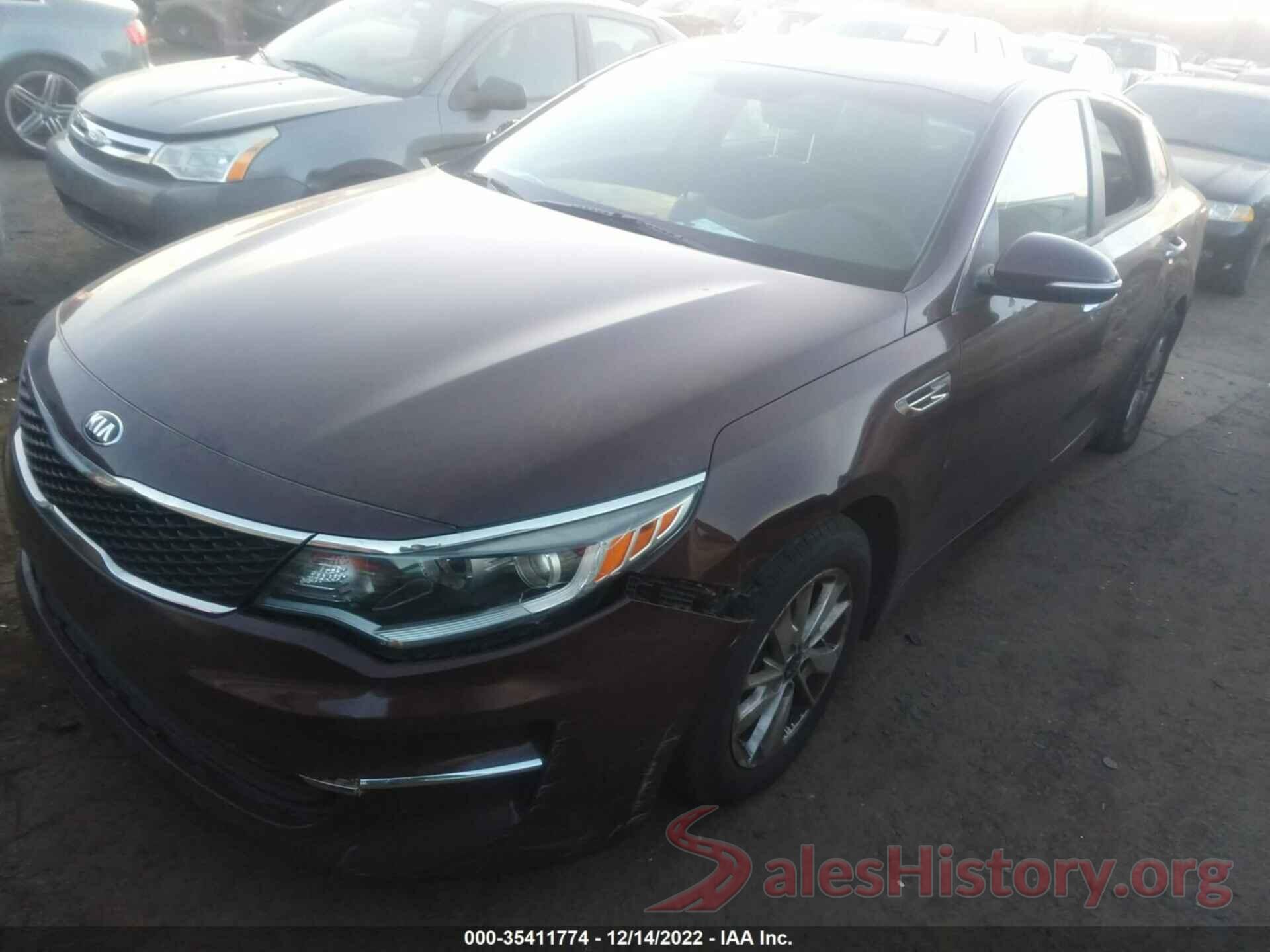 5XXGT4L33JG242459 2018 KIA OPTIMA