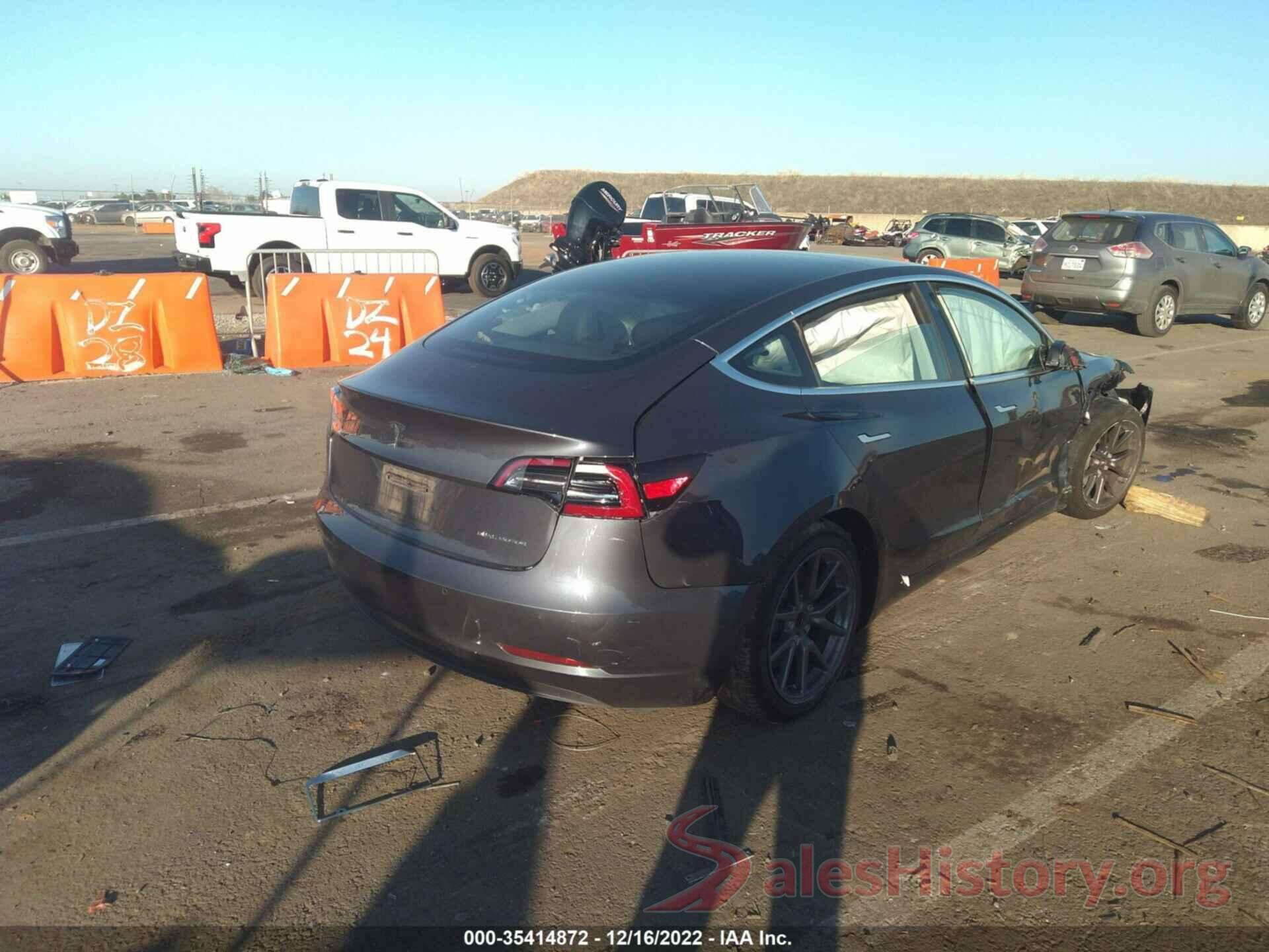 5YJ3E1EB4LF663897 2020 TESLA MODEL 3