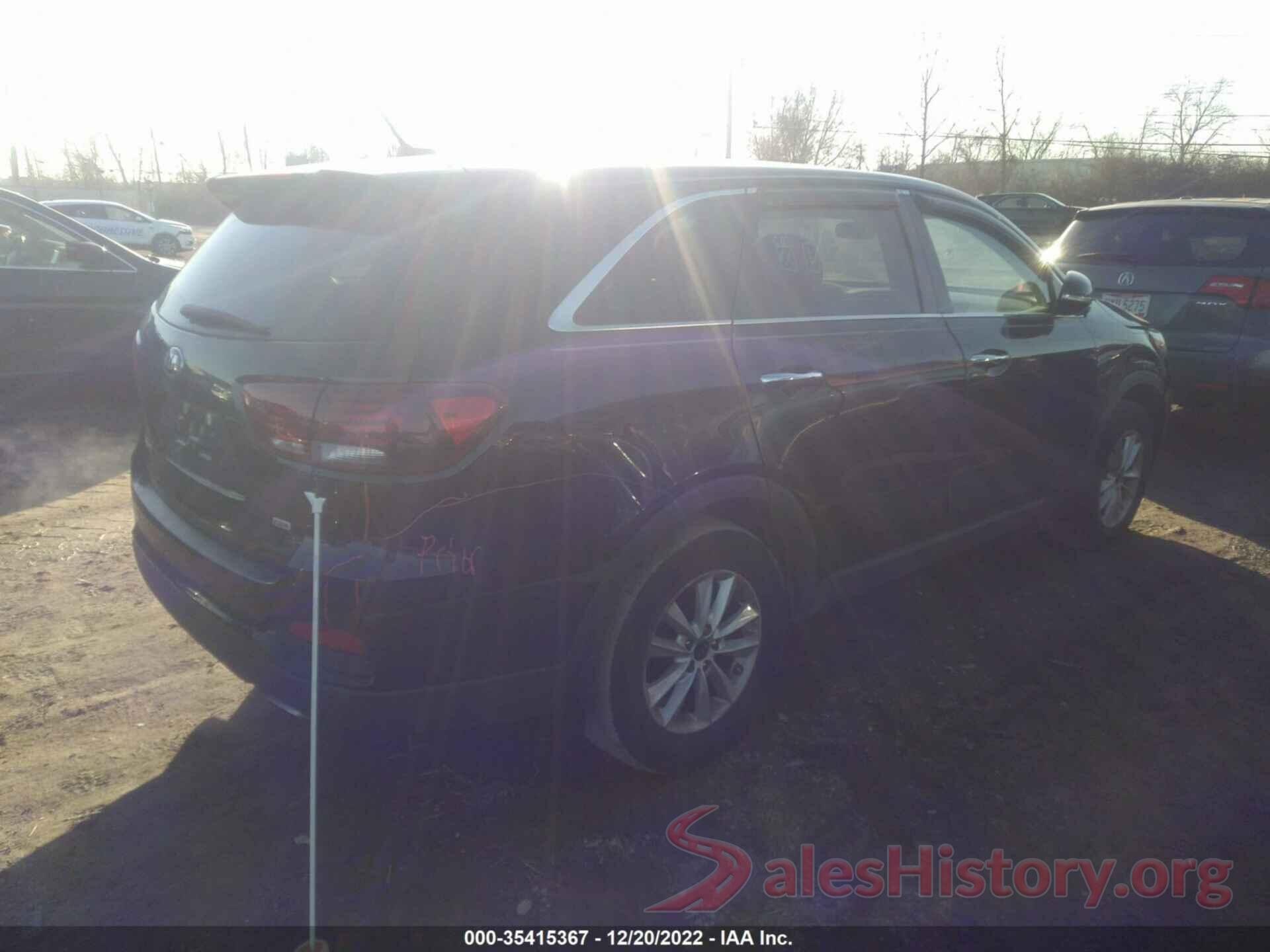 5XYPG4A38KG535438 2019 KIA SORENTO