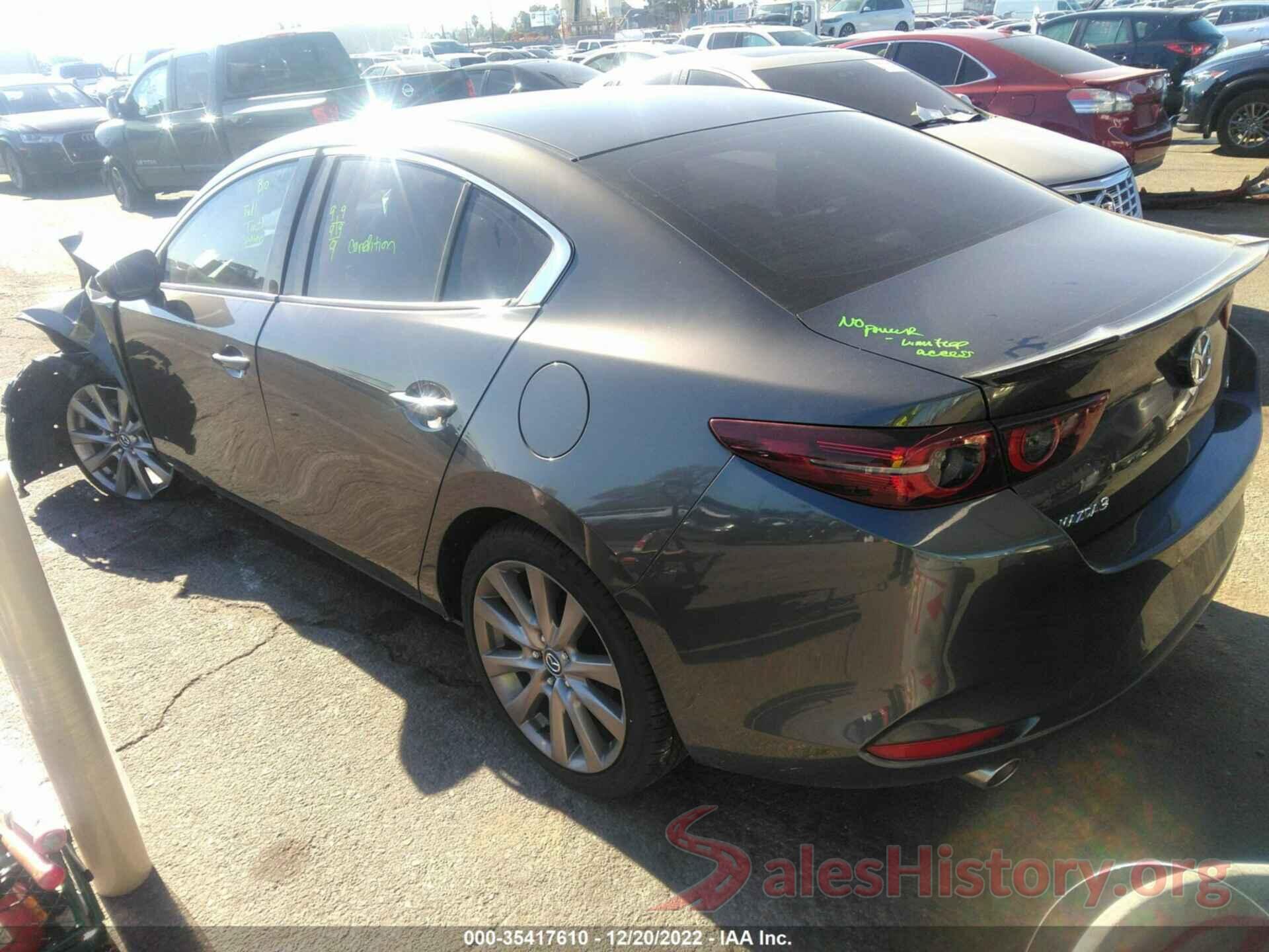 3MZBPACM3KM100079 2019 MAZDA MAZDA3 SEDAN