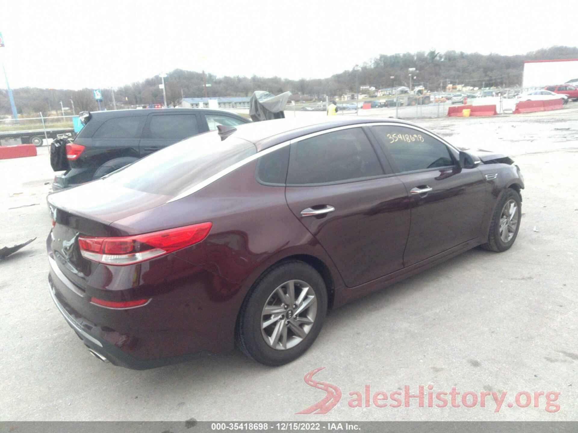 5XXGT4L36KG289244 2019 KIA OPTIMA