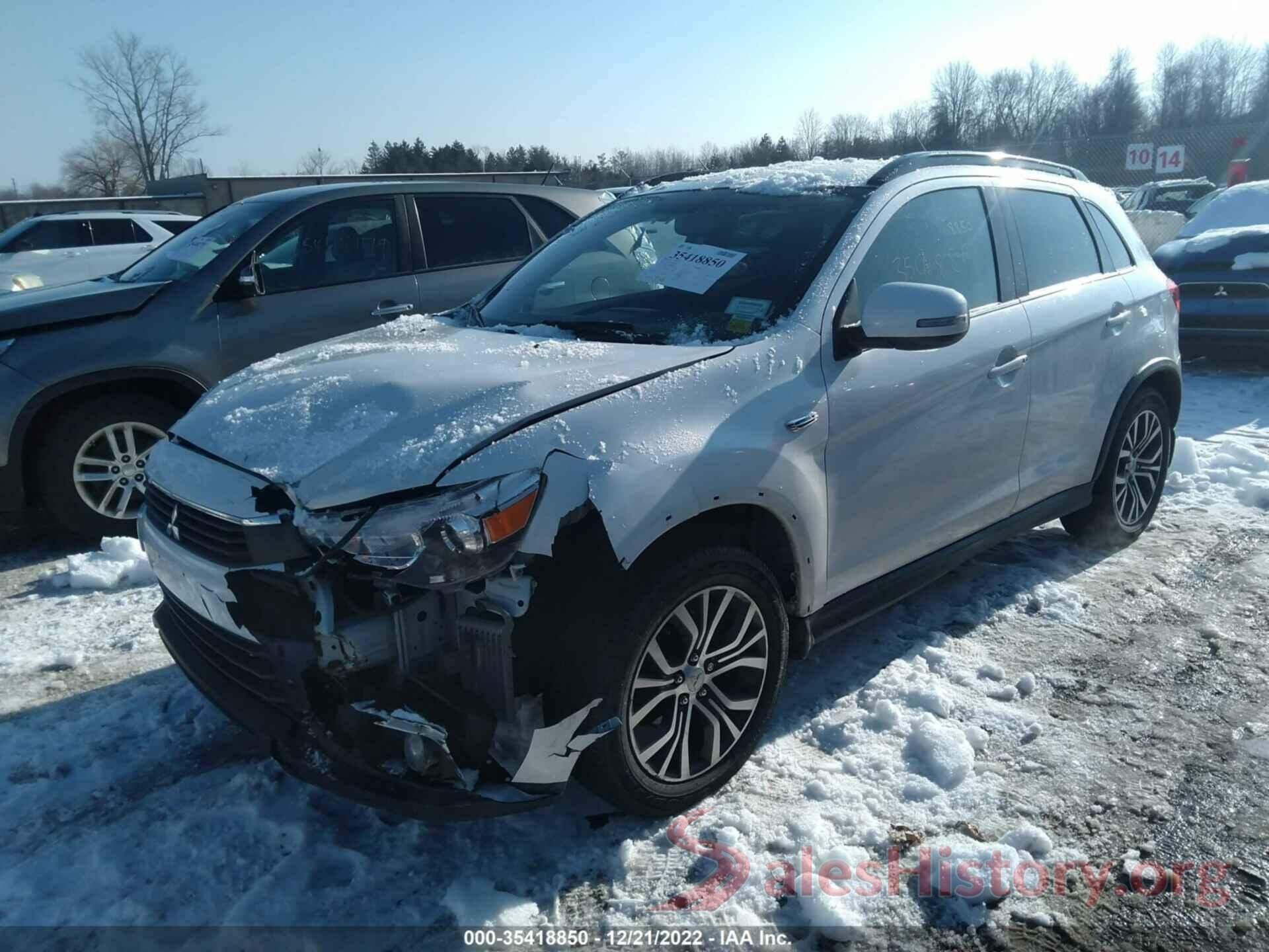 JA4AR4AW0HZ060429 2017 MITSUBISHI OUTLANDER SPORT