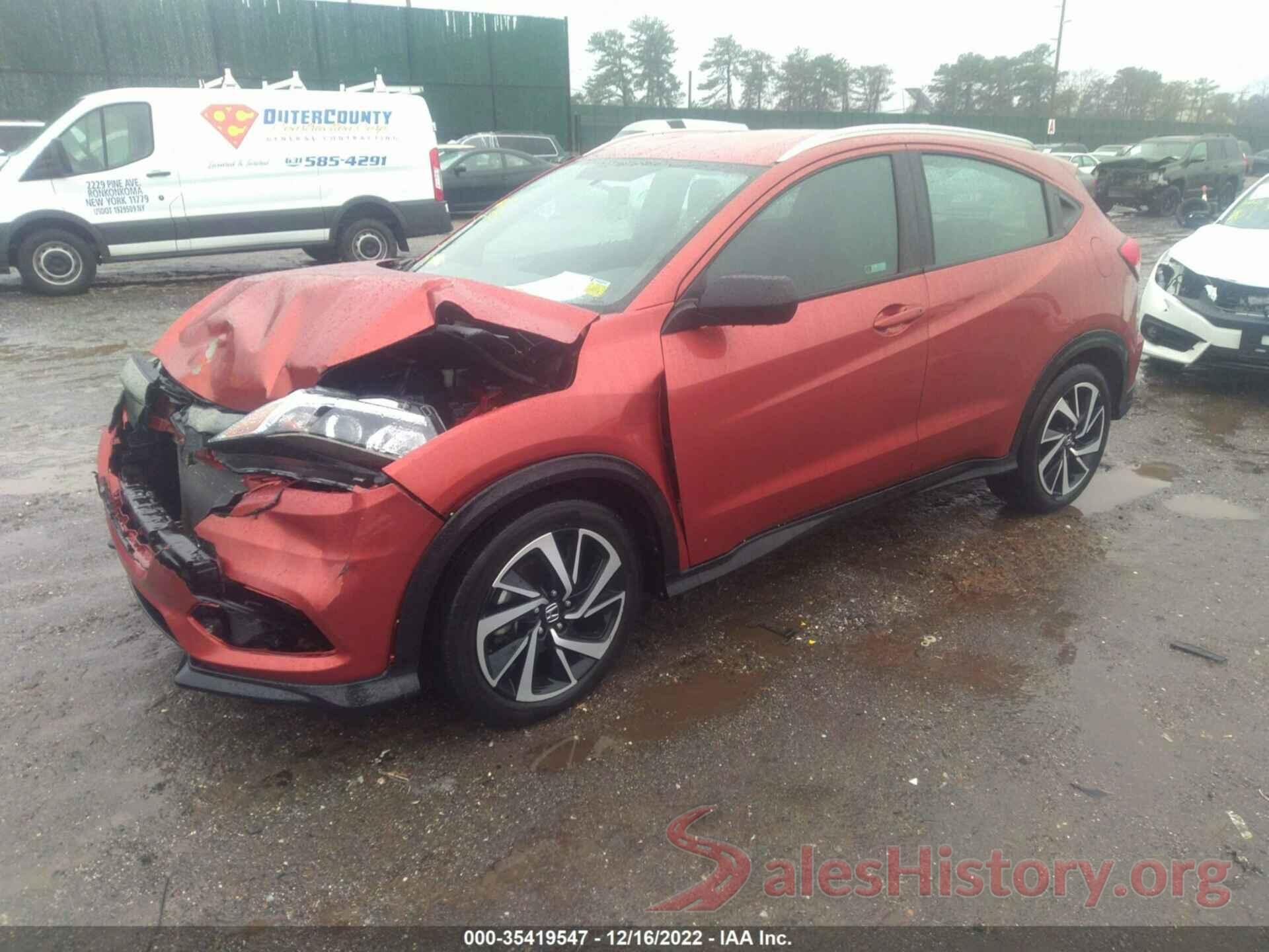 3CZRU6H19LG700962 2020 HONDA HR-V