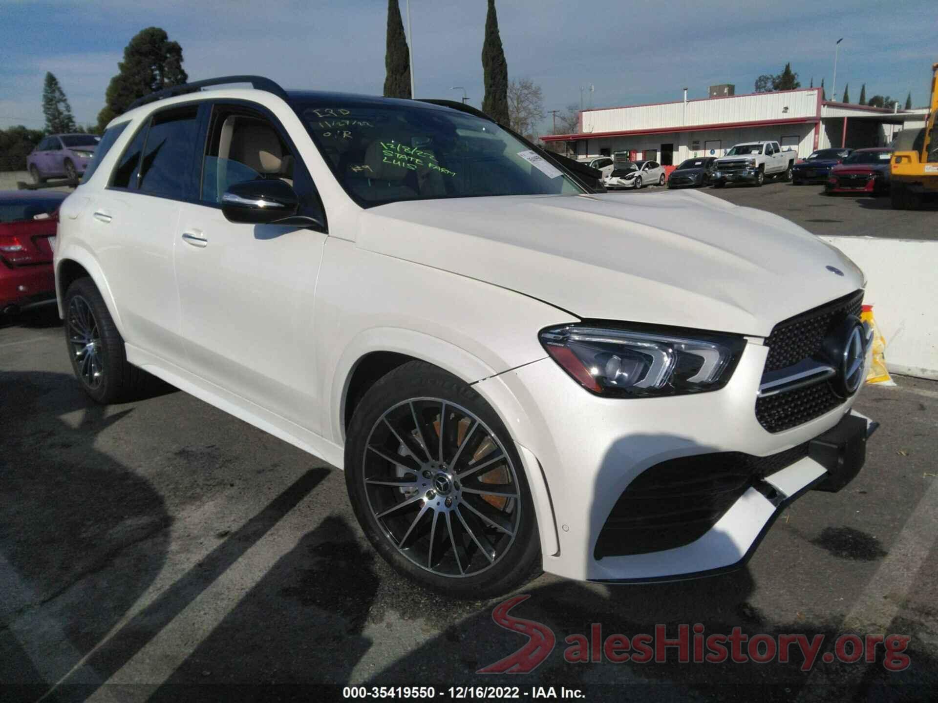 4JGFB5KB1NA624998 2022 MERCEDES-BENZ GLE