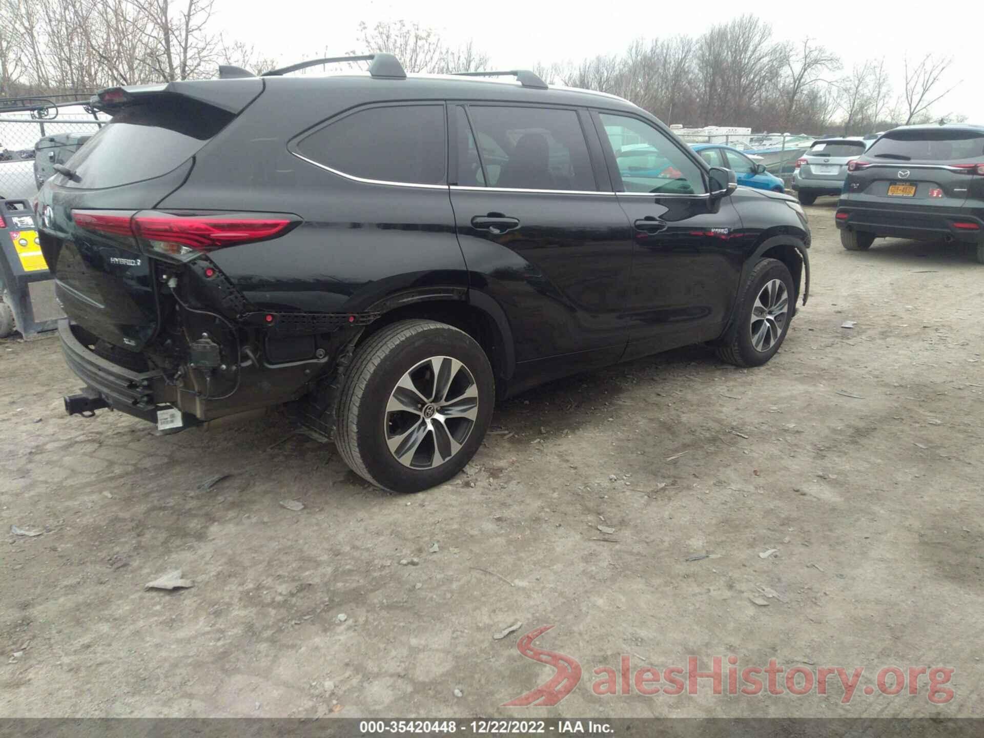 5TDGBRCH3MS522509 2021 TOYOTA HIGHLANDER