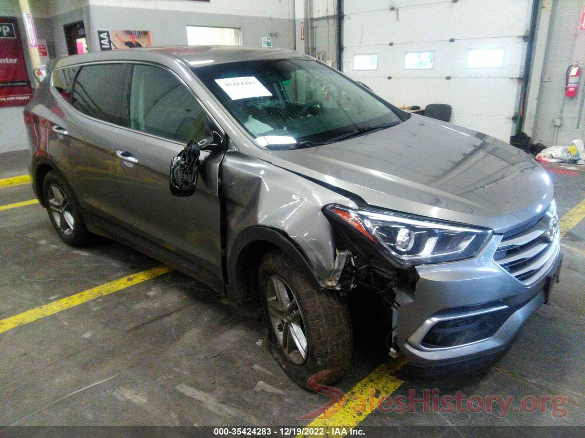 5XYZT3LBXJG567616 2018 HYUNDAI SANTA FE SPORT