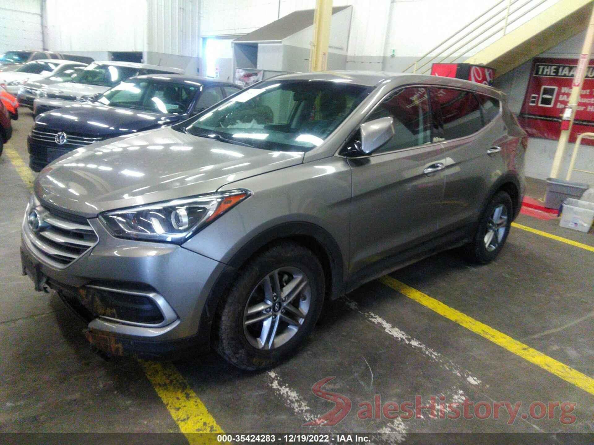 5XYZT3LBXJG567616 2018 HYUNDAI SANTA FE SPORT