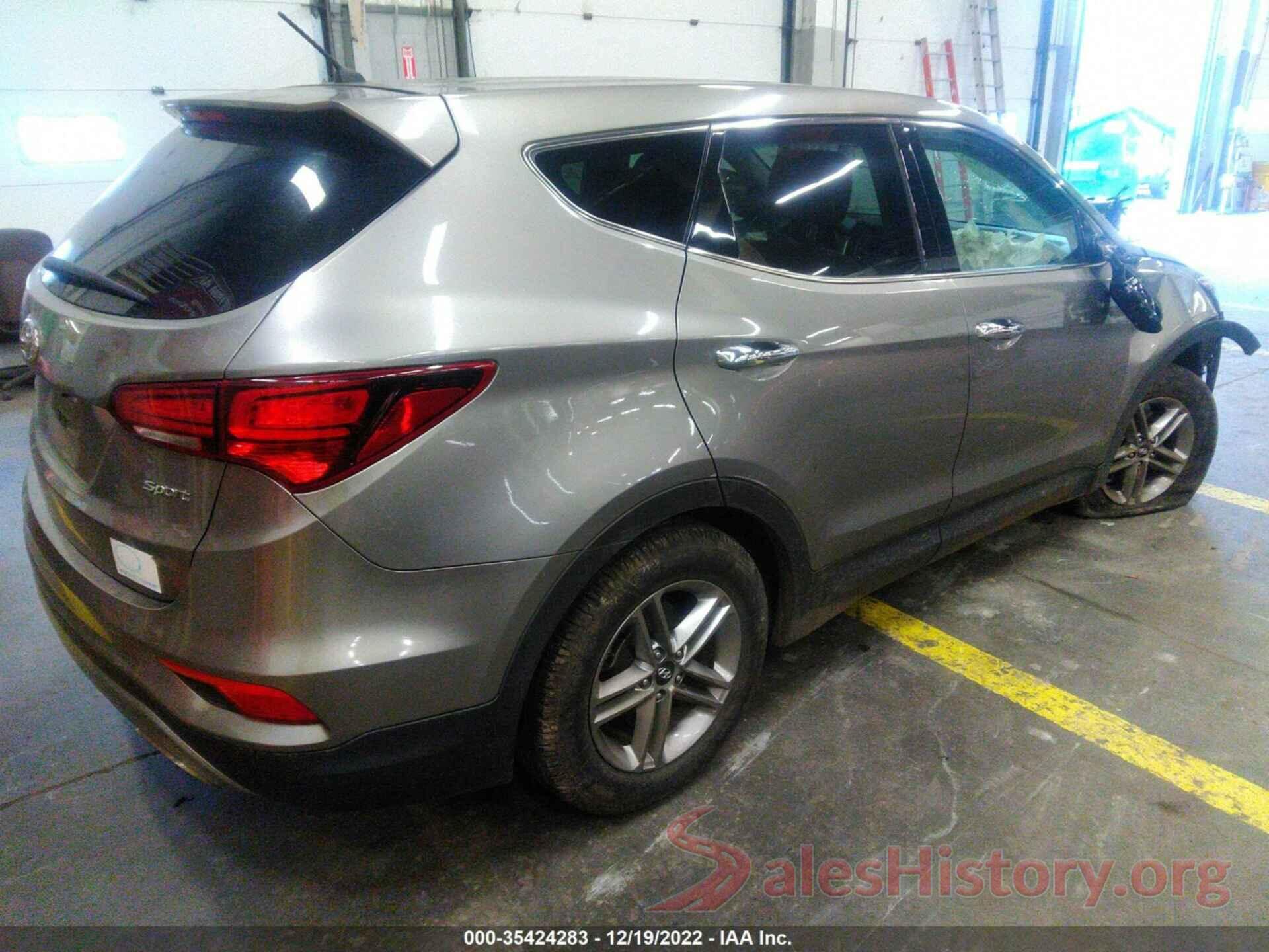 5XYZT3LBXJG567616 2018 HYUNDAI SANTA FE SPORT