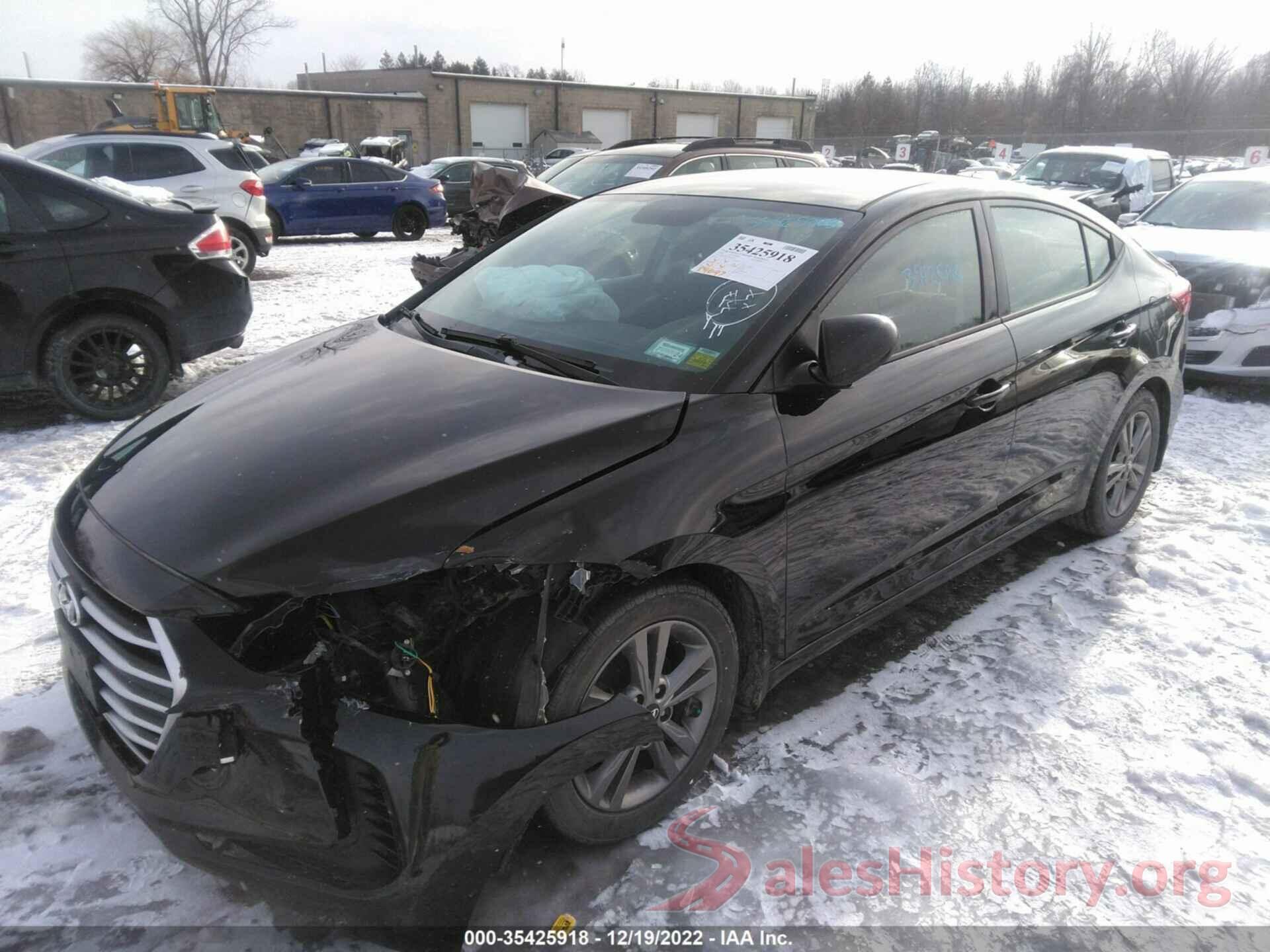 5NPD84LF4JH262657 2018 HYUNDAI ELANTRA