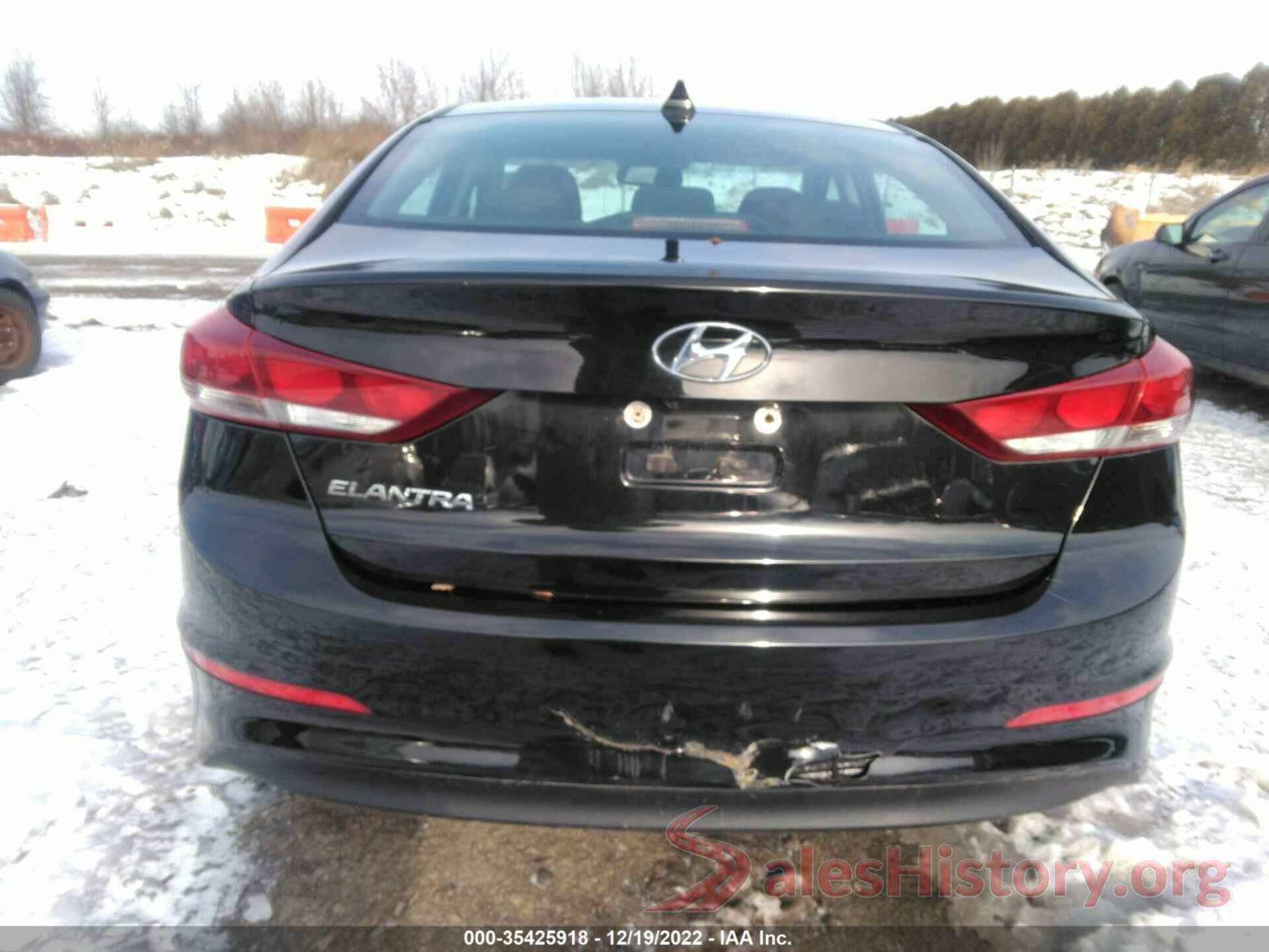 5NPD84LF4JH262657 2018 HYUNDAI ELANTRA