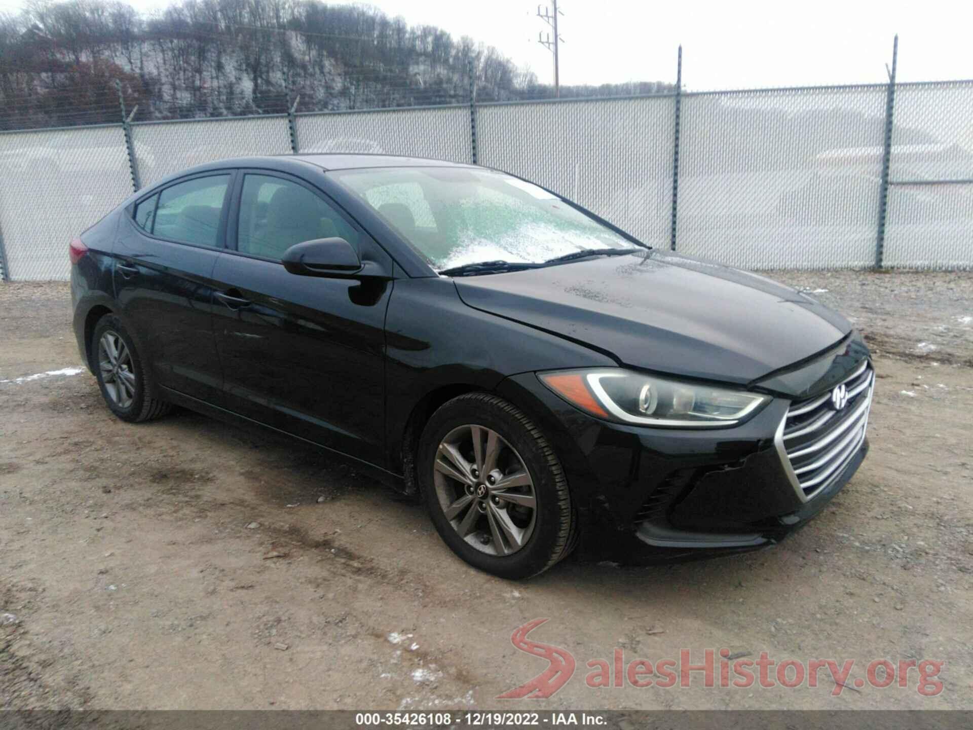 5NPD84LF0JH334065 2018 HYUNDAI ELANTRA