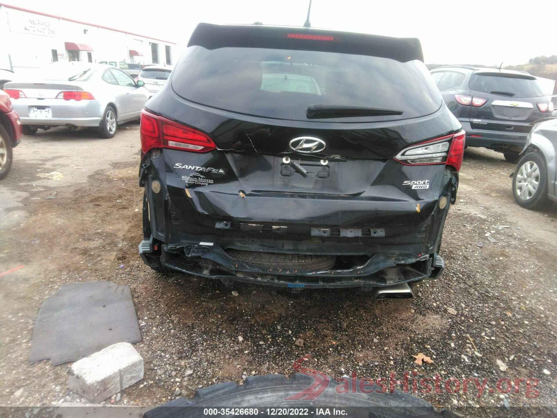 5NMZTDLB6JH093482 2018 HYUNDAI SANTA FE SPORT