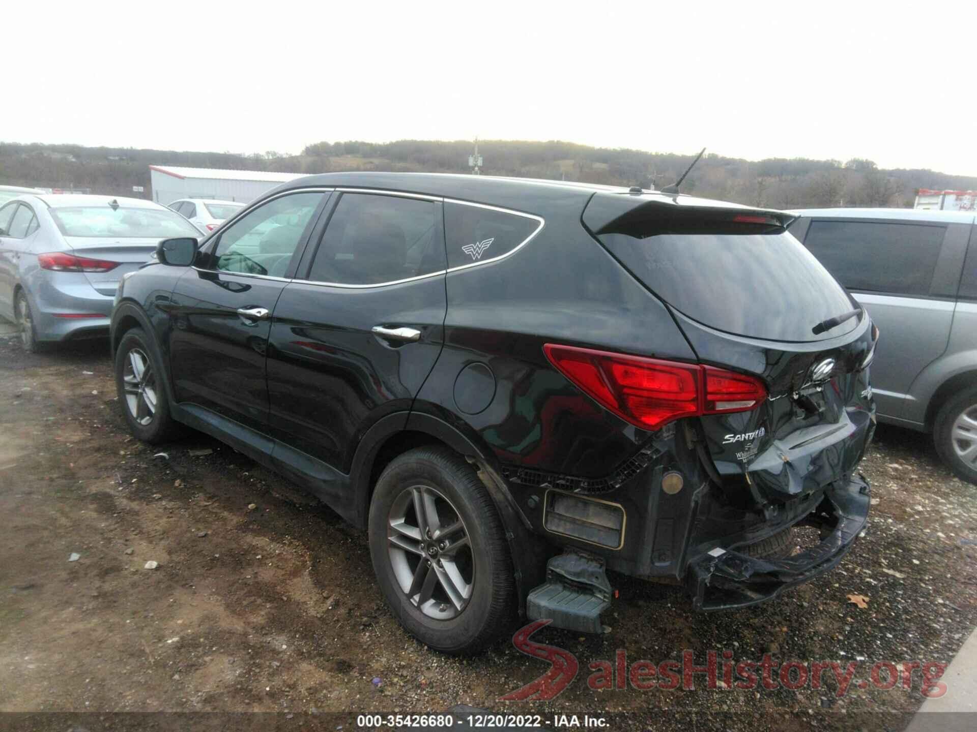 5NMZTDLB6JH093482 2018 HYUNDAI SANTA FE SPORT