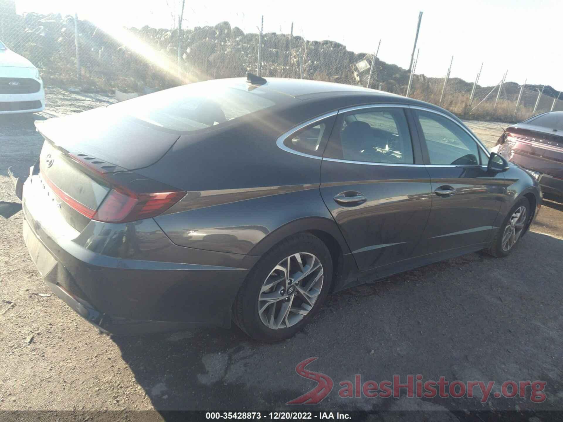 5NPEF4JA0LH052707 2020 HYUNDAI SONATA